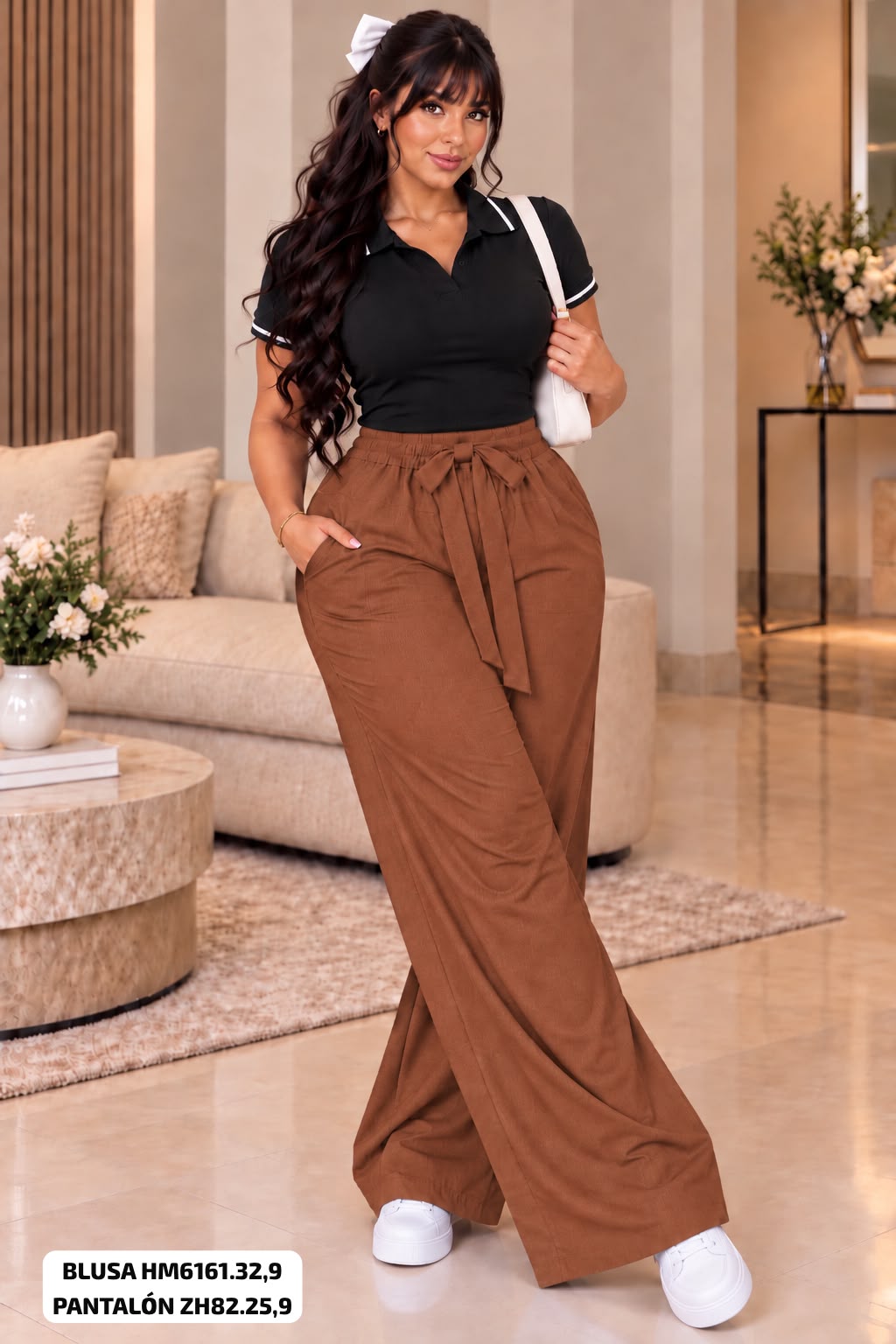 PANTALON EN CHALIS - ZH82