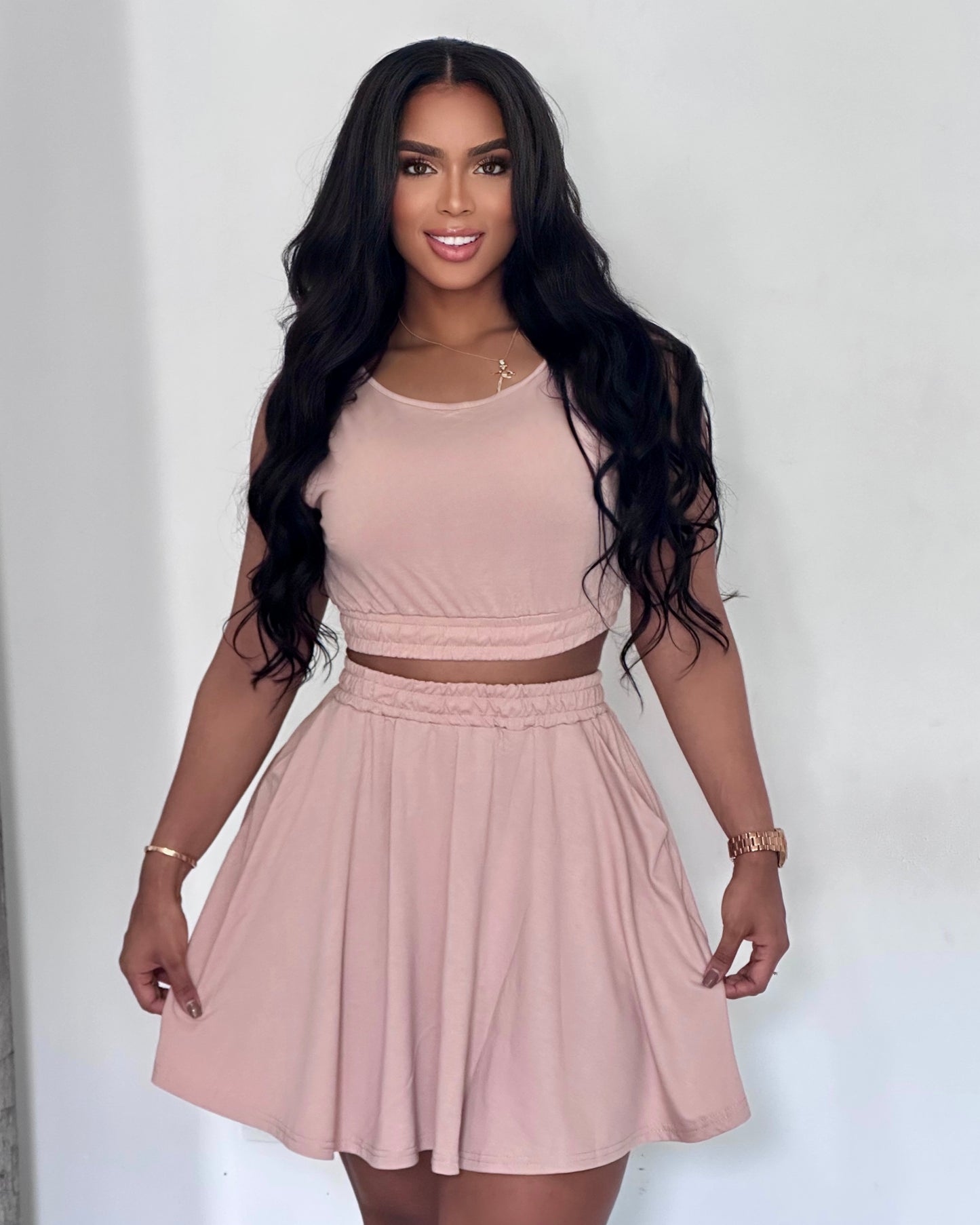 CONJUNTO FALDA CORTA - 27045