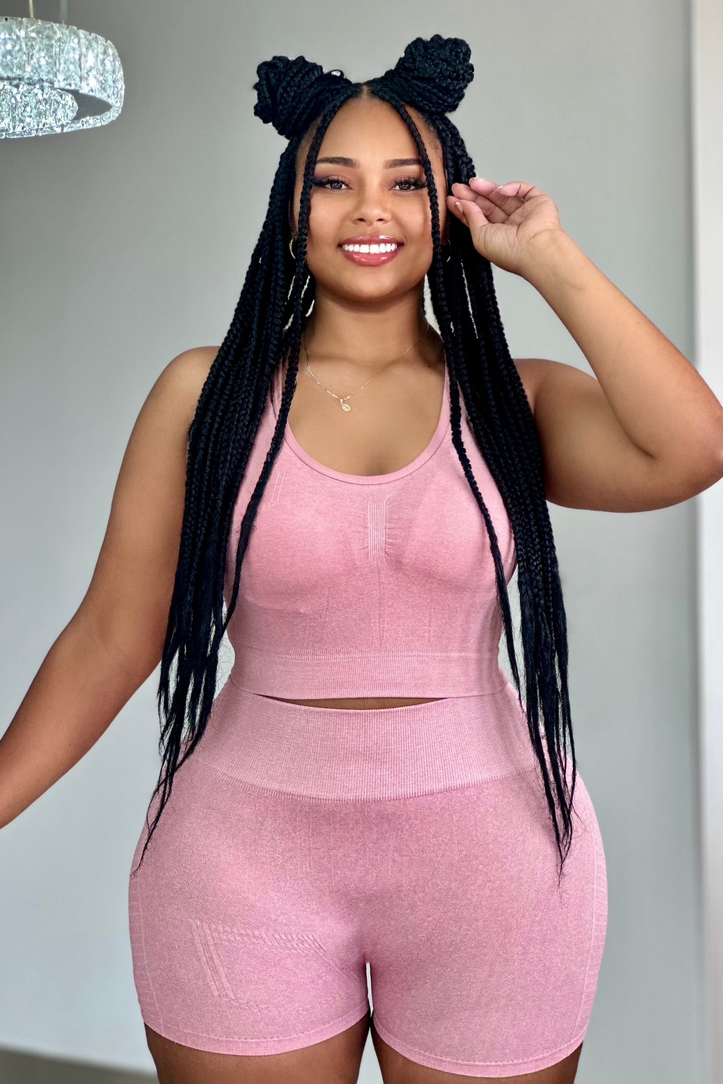 CONJUNTO CORTO BLUSA SIZA HILO - 15150