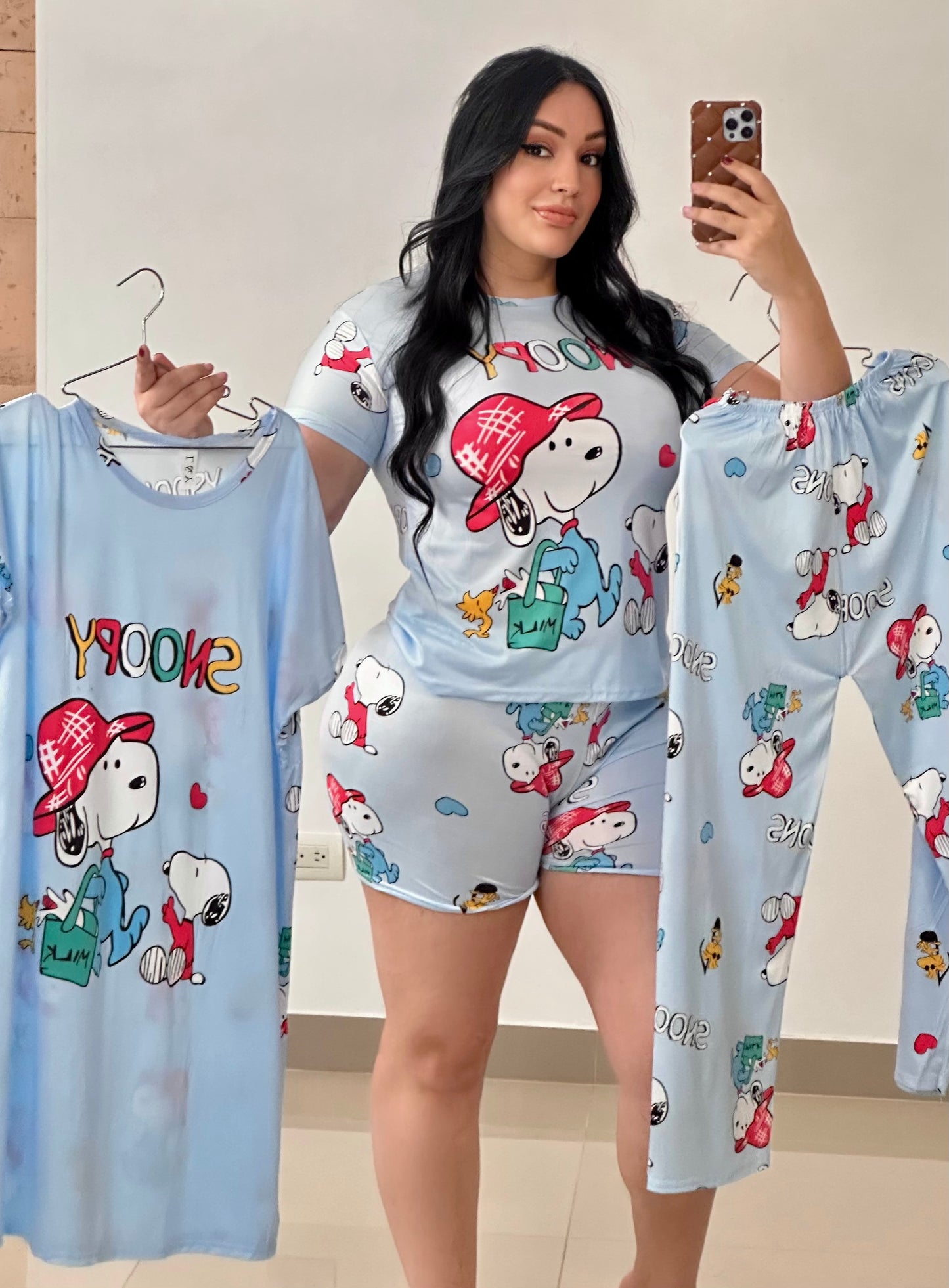 COMBO PIJAMA 4 PIEZAS - P4P