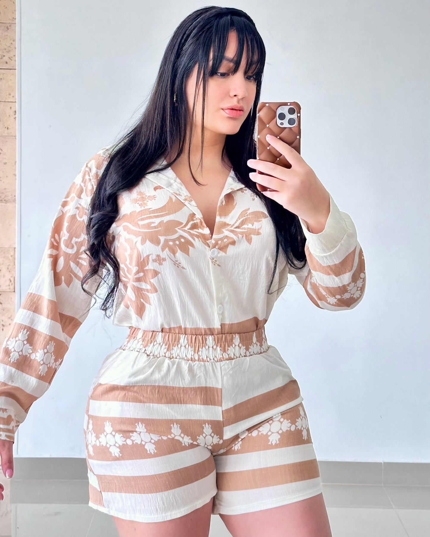 CONJUNTO ARABESCO MANGA LARGA - BC-401
