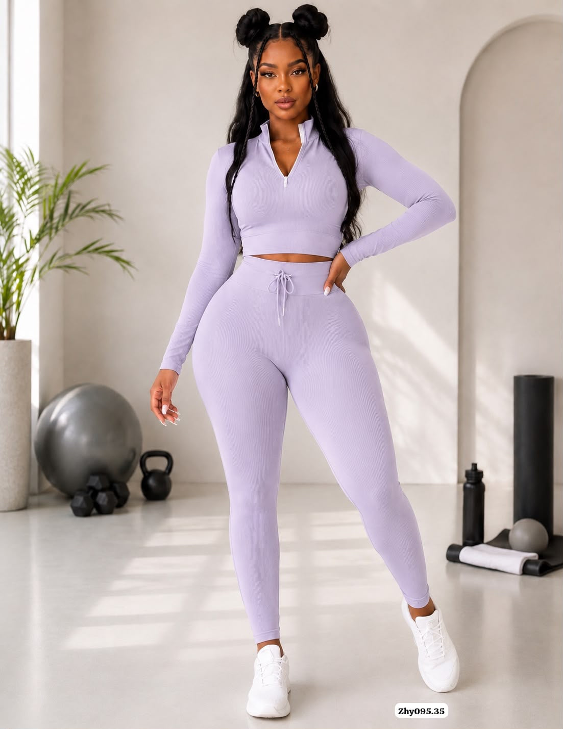 CONJUNTO MANGA LARGA DEPORTIVO - ZHY095