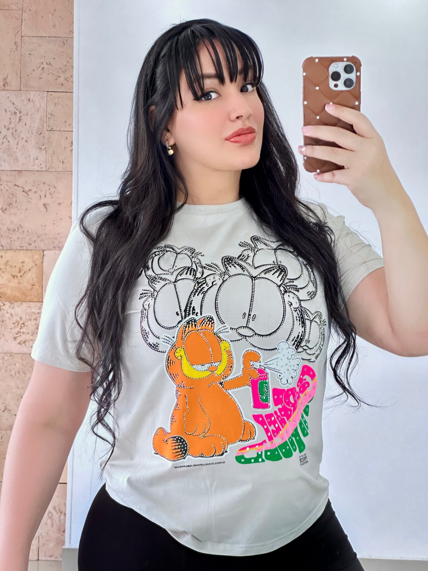 CONJUNTO GARFIELD EN LYCRA SUPLEX