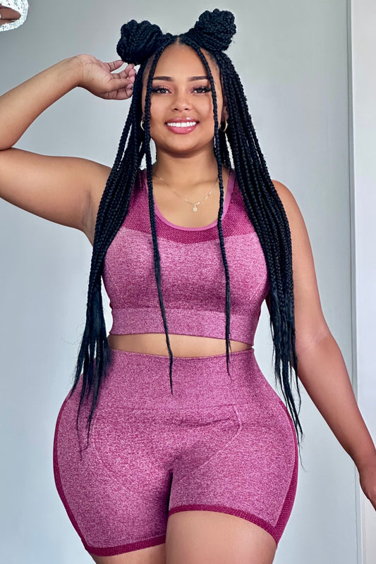 CONJUNTO CORTO BLUSA SIZA GRABADO LATERAL HILO - 15143