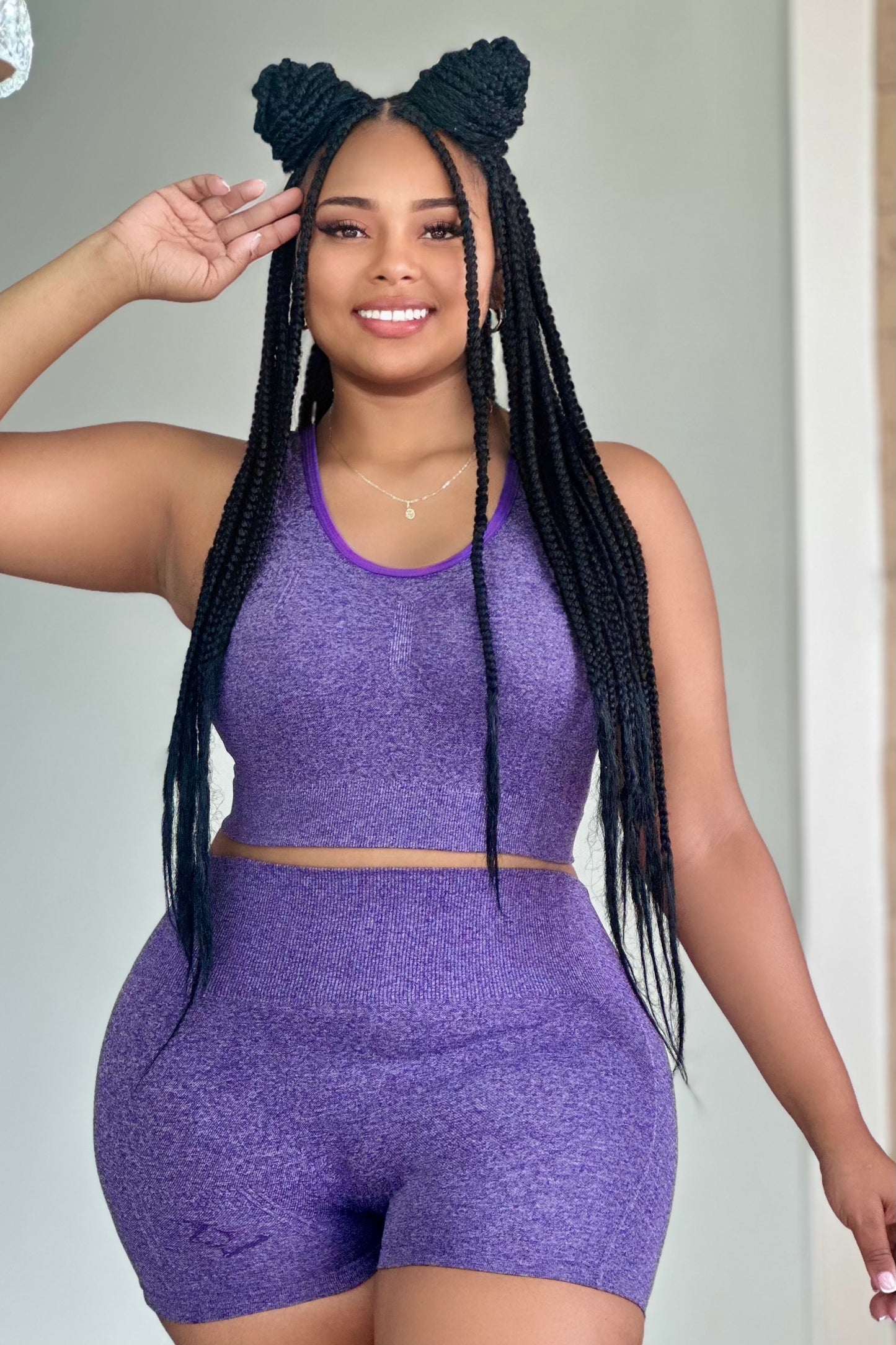 CONJUNTO CORTO BLUSA SIZA HILO - 15150