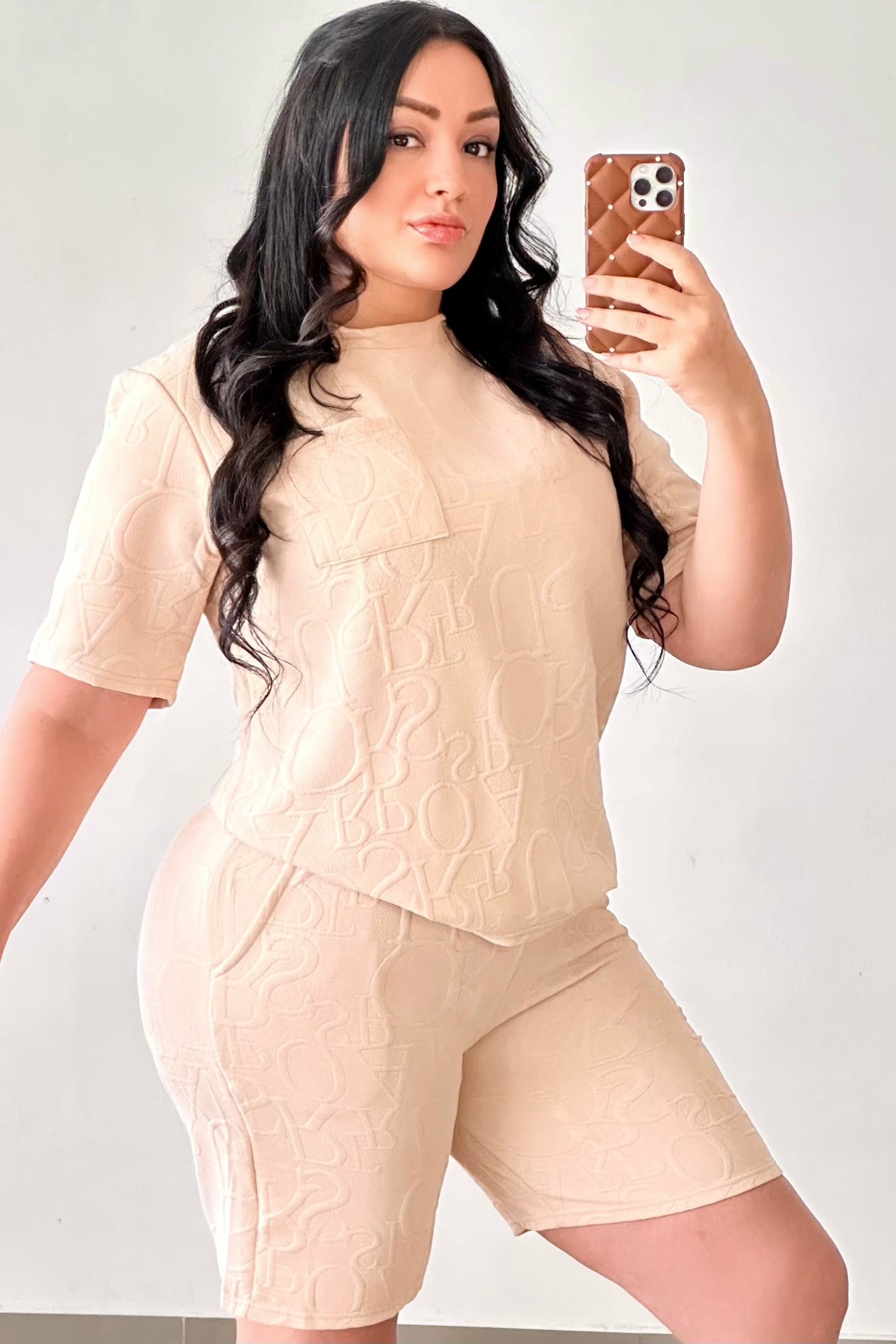 CONJUNTO UNICOLOR TELA RELIVE - K-004