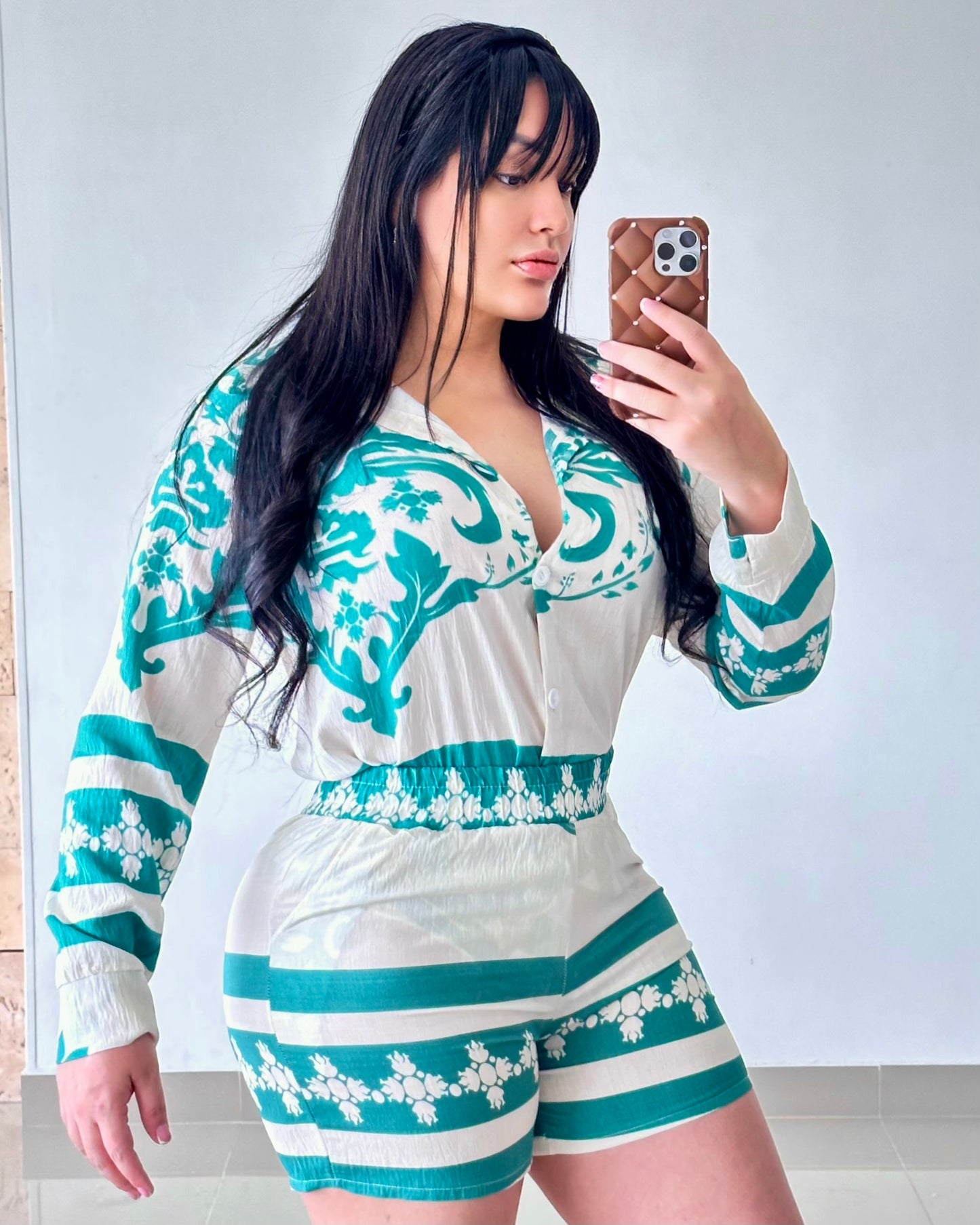 CONJUNTO ARABESCO MANGA LARGA - BC-401