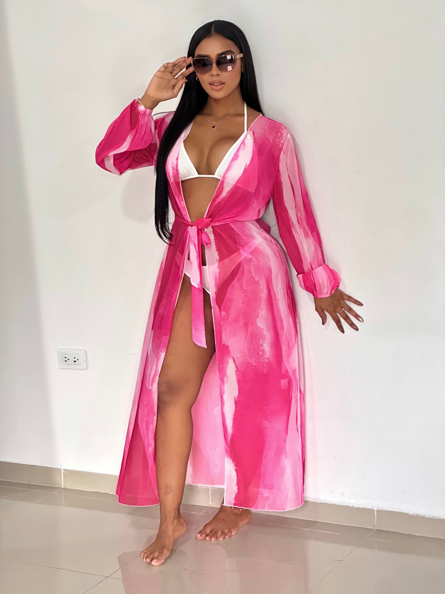 VESTIDO DE BAÑO TELA CEPRÉ - NYLON SPANDEX - 00976