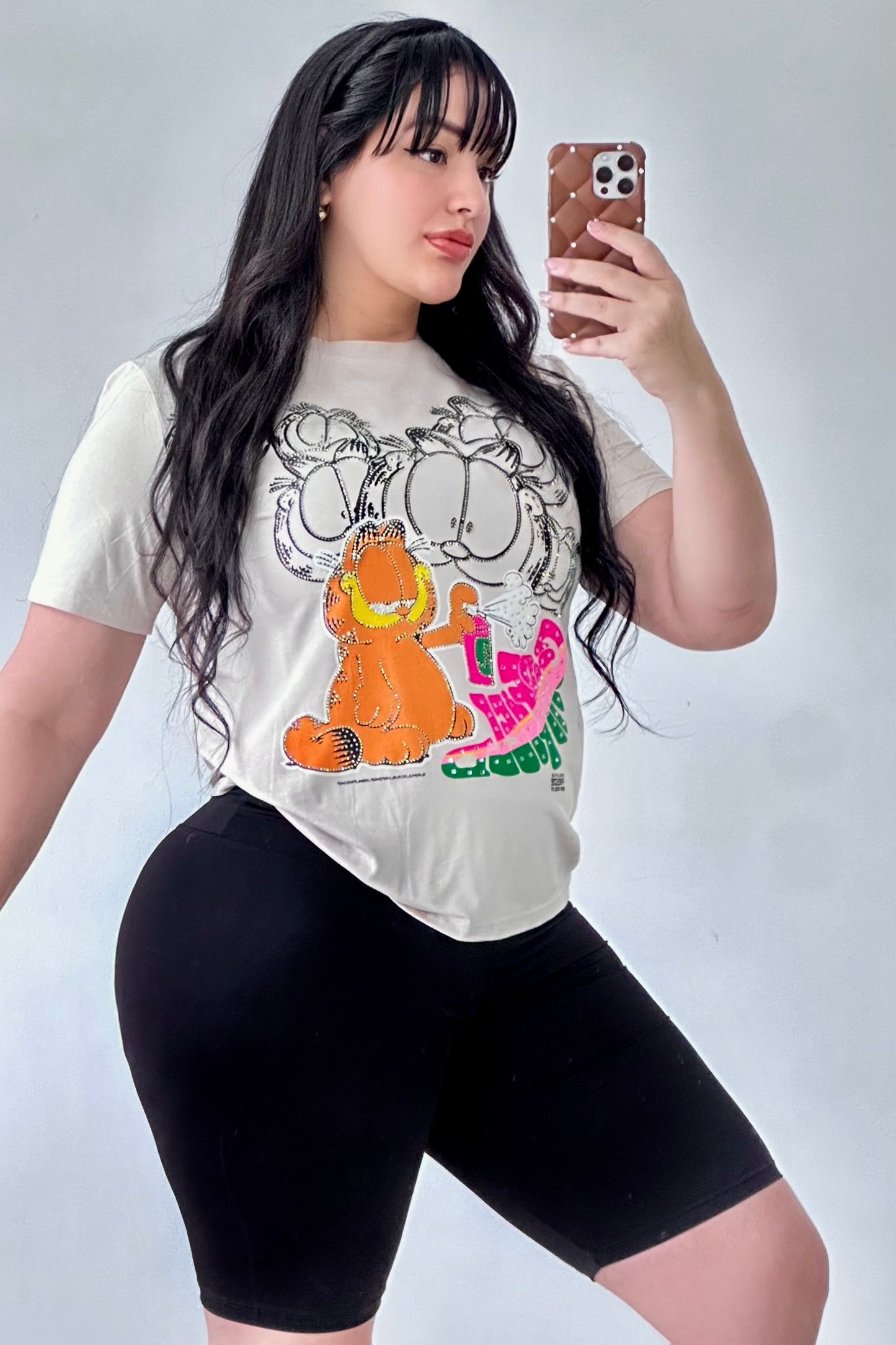 CONJUNTO GARFIELD EN LYCRA SUPLEX