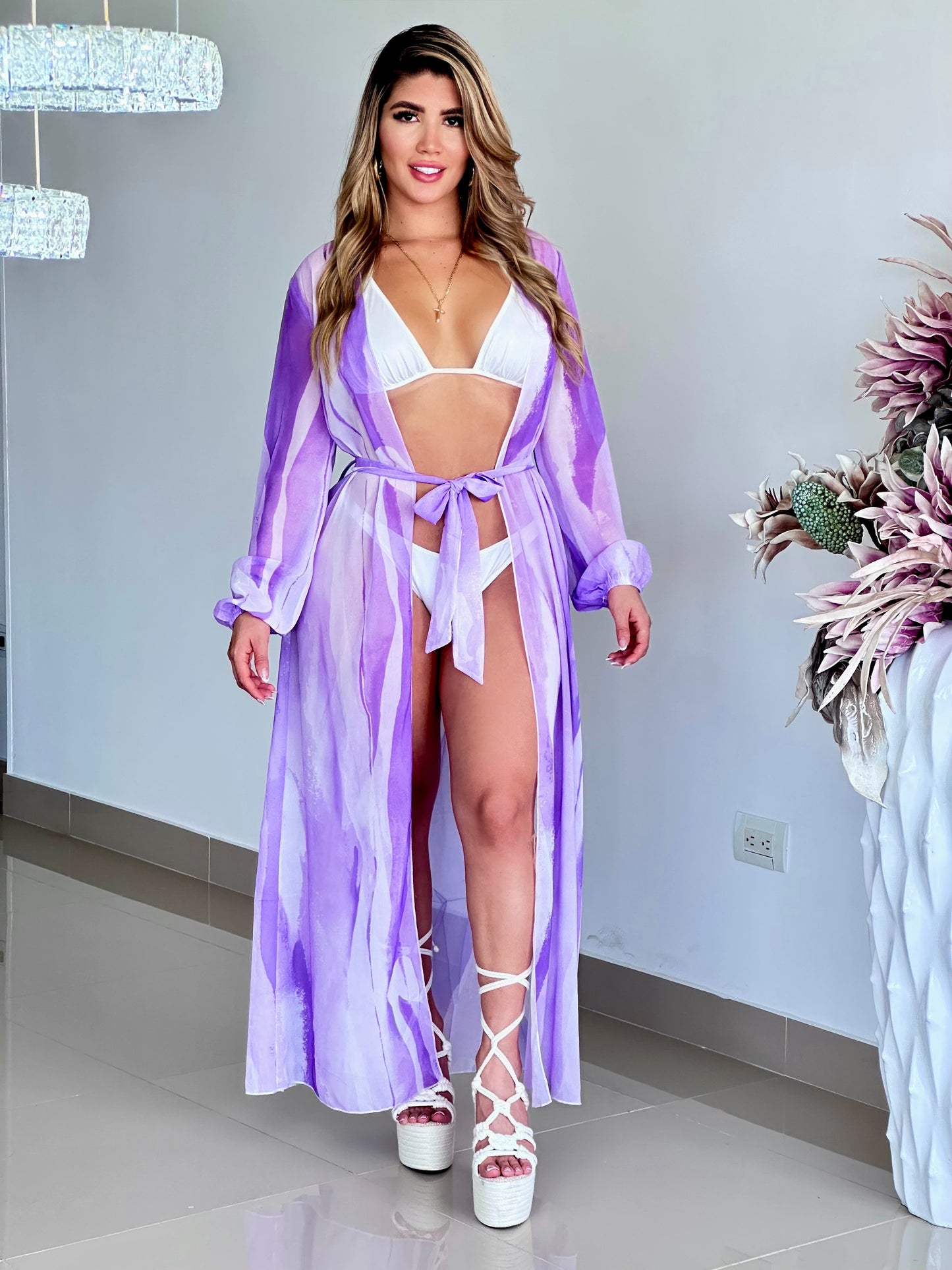 VESTIDO DE BAÑO TELA CEPRÉ - NYLON SPANDEX - 00976