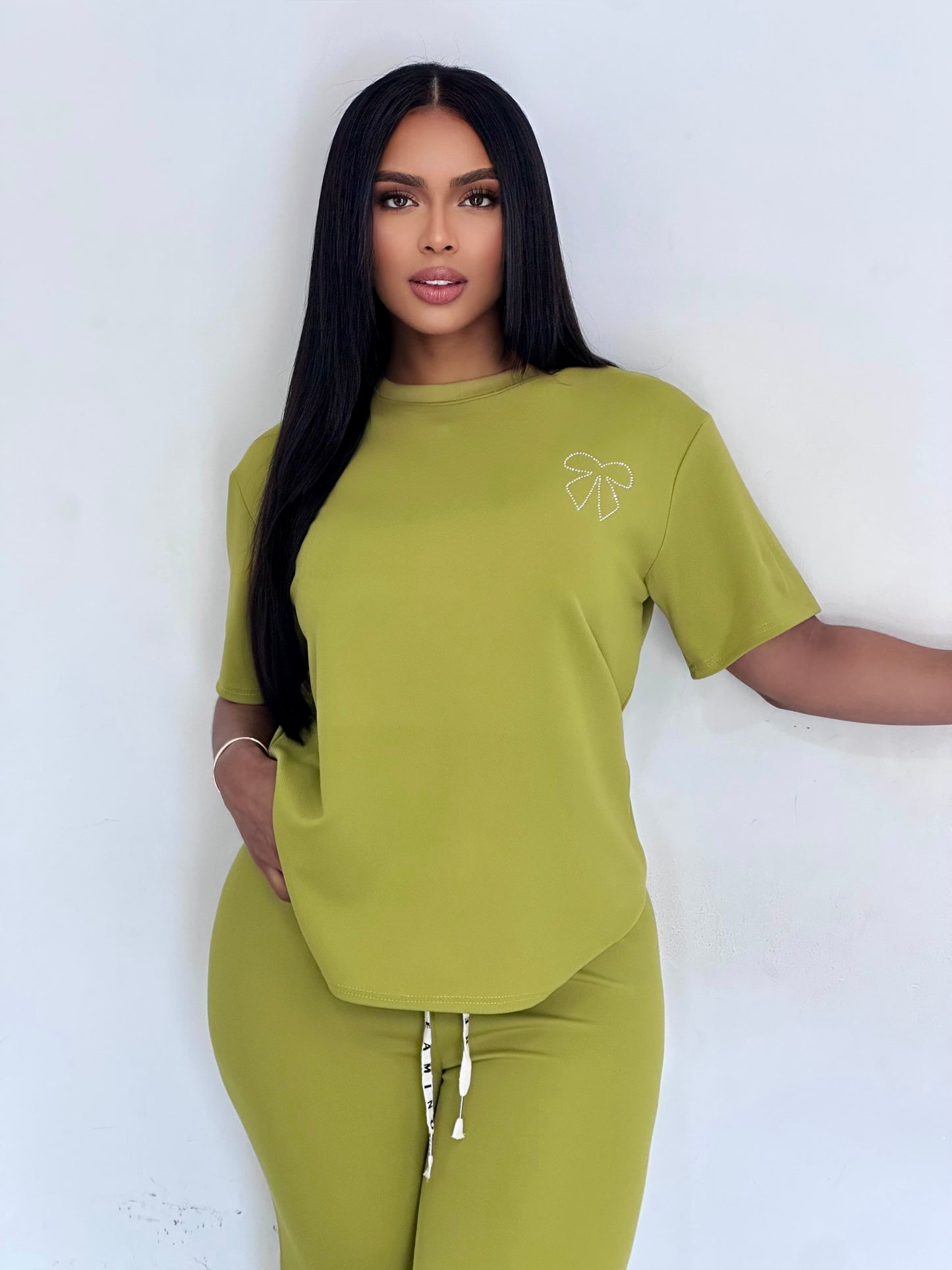 CONJUNTO RIB BLUSA MOÑO - N7-513