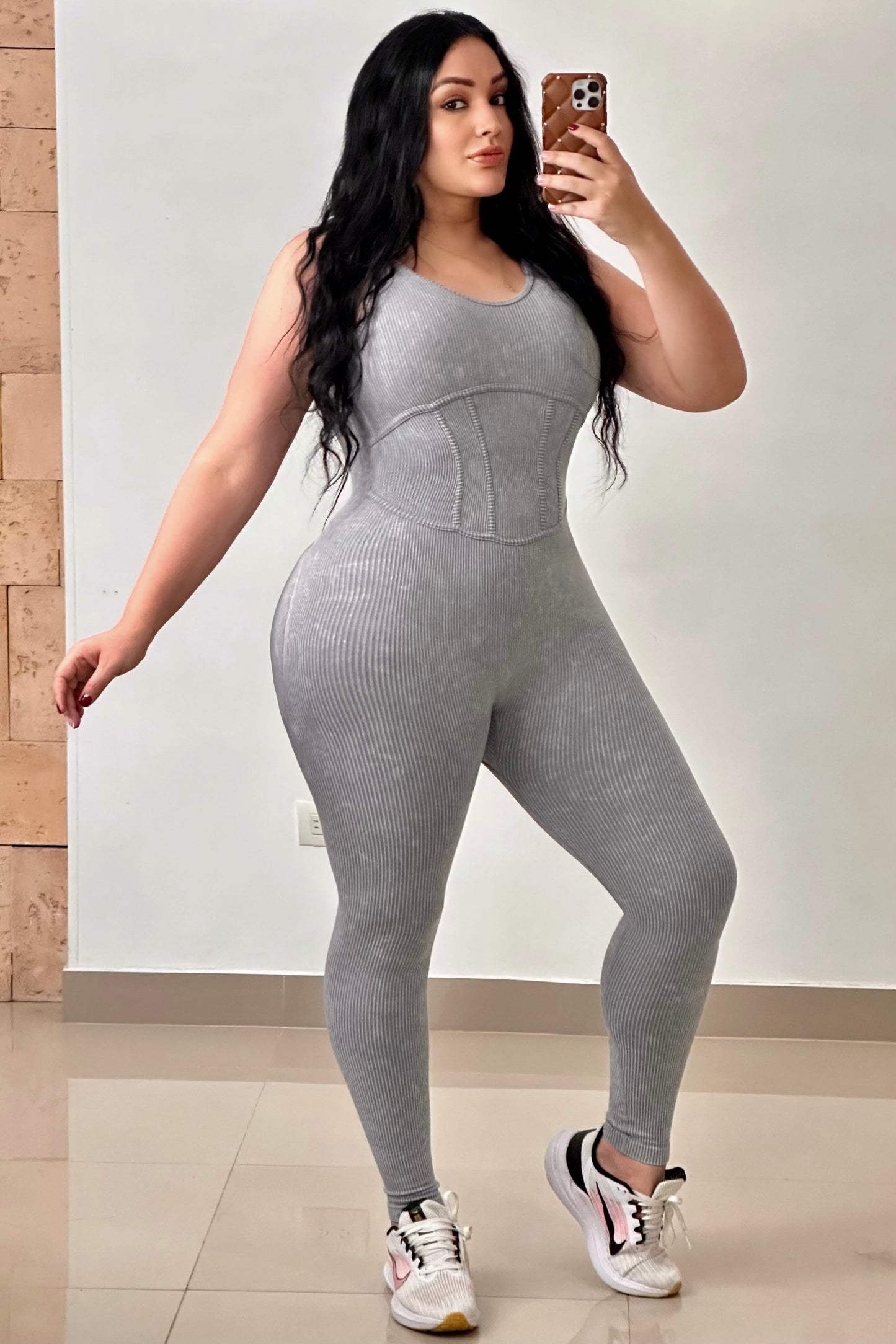 ENTERIZO TIPO AMERICANO LARGO PUSH UP - 79318