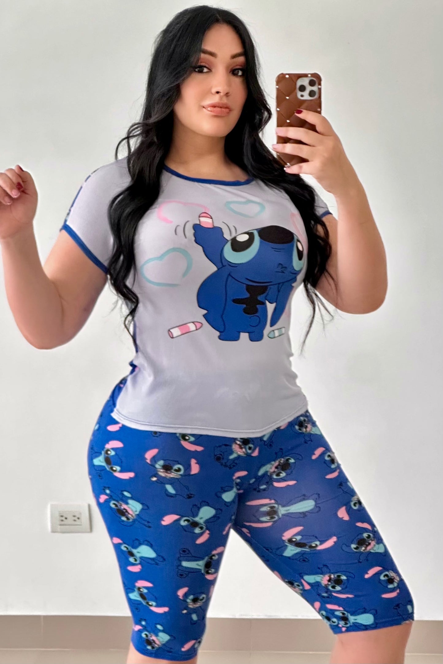 COMBO PIJAMA PANTALON CAPRI - PPC