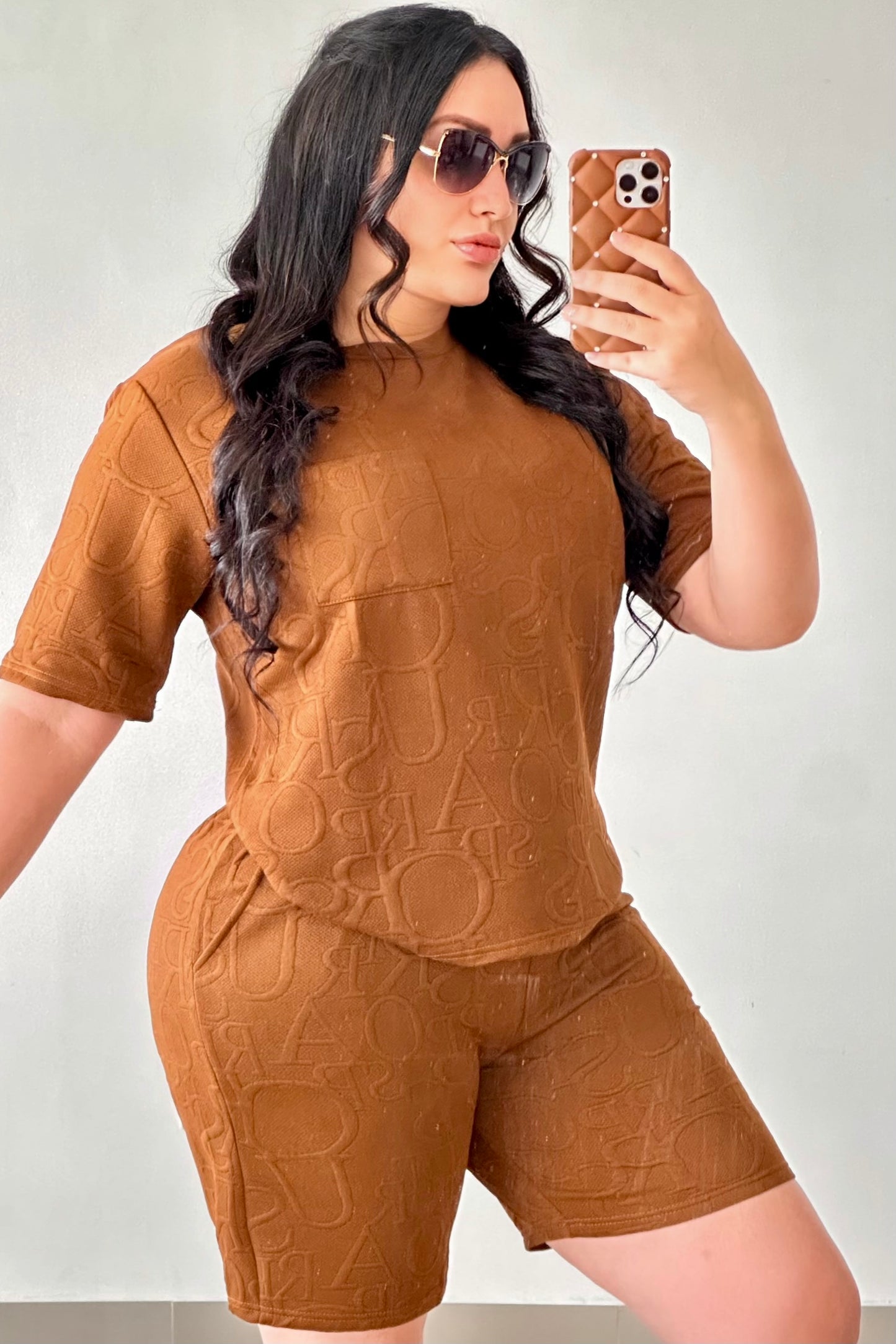 CONJUNTO UNICOLOR TELA RELIVE - K-004
