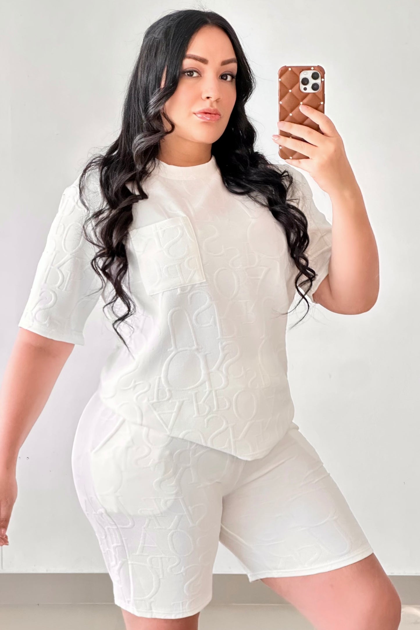 CONJUNTO UNICOLOR TELA RELIVE - K-004