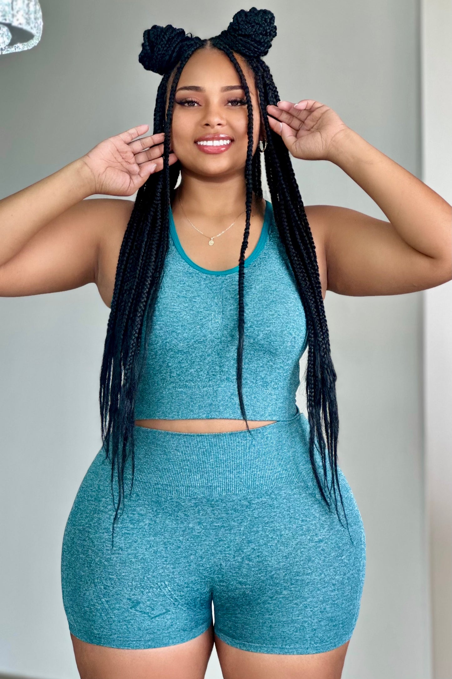 CONJUNTO CORTO BLUSA SIZA HILO - 15150
