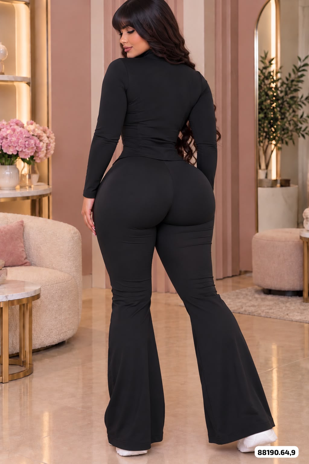 CONJUNTO SEAMLESS AMERICANO MANGA LARGA - 88190