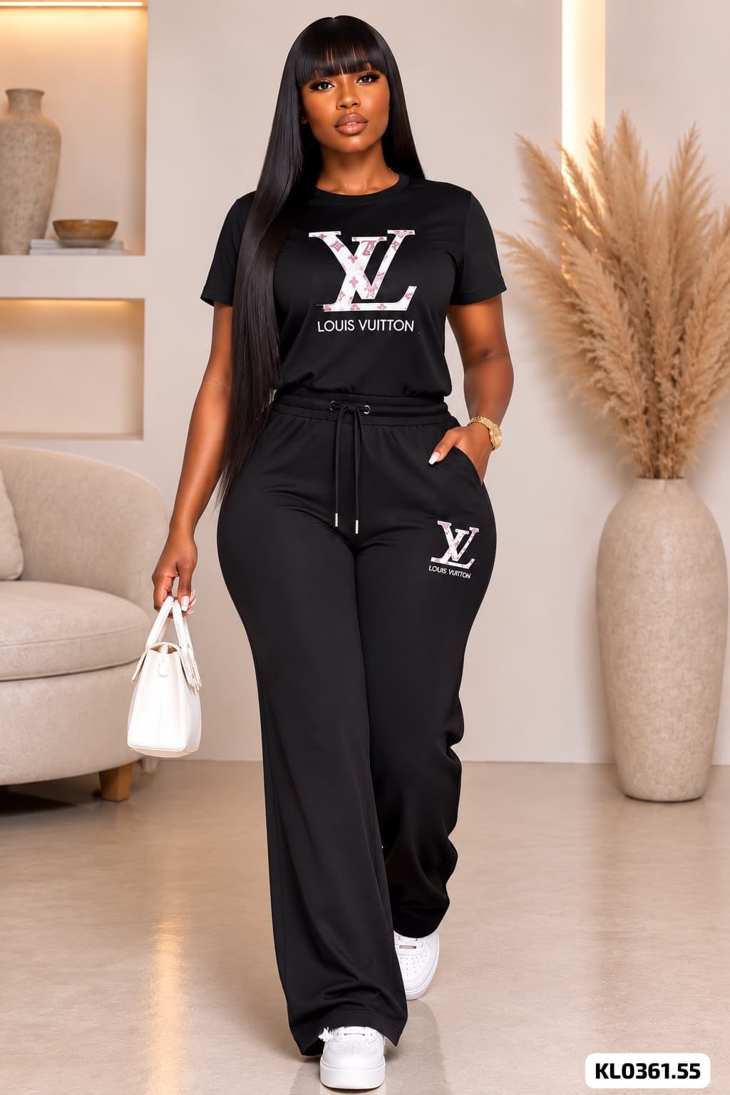 CONJUNTO LV EN ALGODON - KL0361