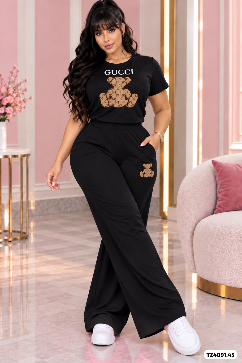 CONJUNTO GCCI ALGODON - TZ4091