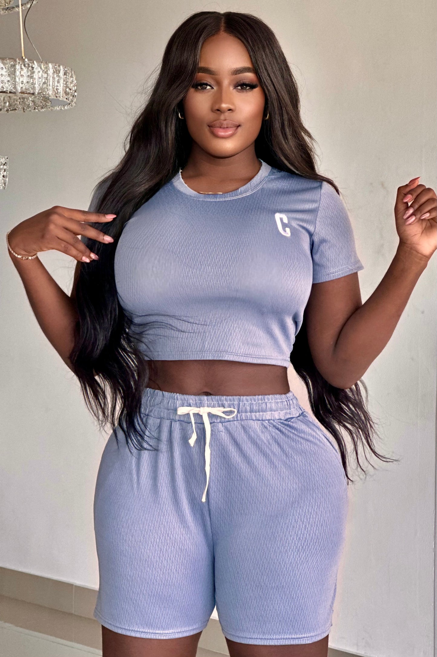 CONJUNTO CORTO C ACANALADO - 01685