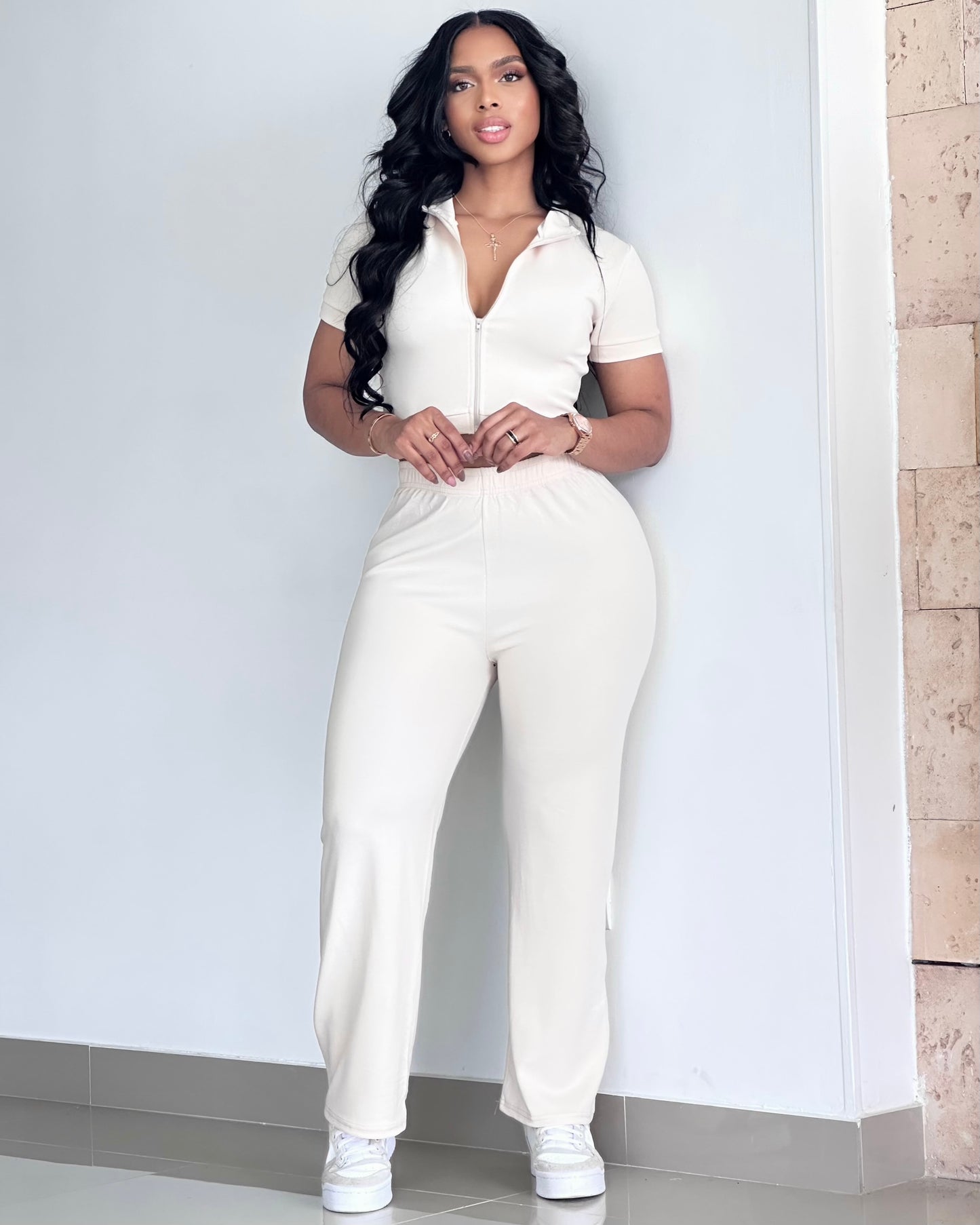 CONJUNTO RIB BLUSA CIERRE - 512