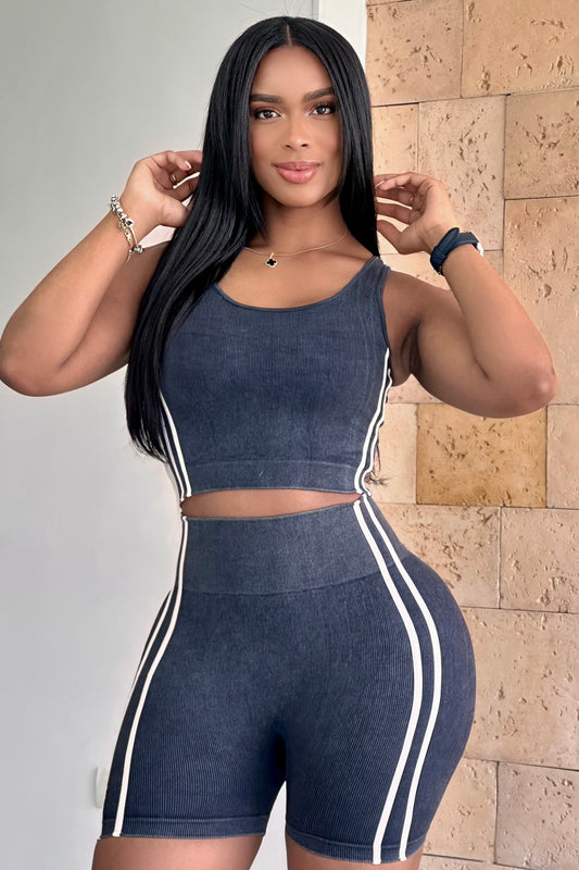 CONJUNTO TIPO AMERICANO PUSH UP LINEA BLANCA HILO STRECH GRUESO - 61746