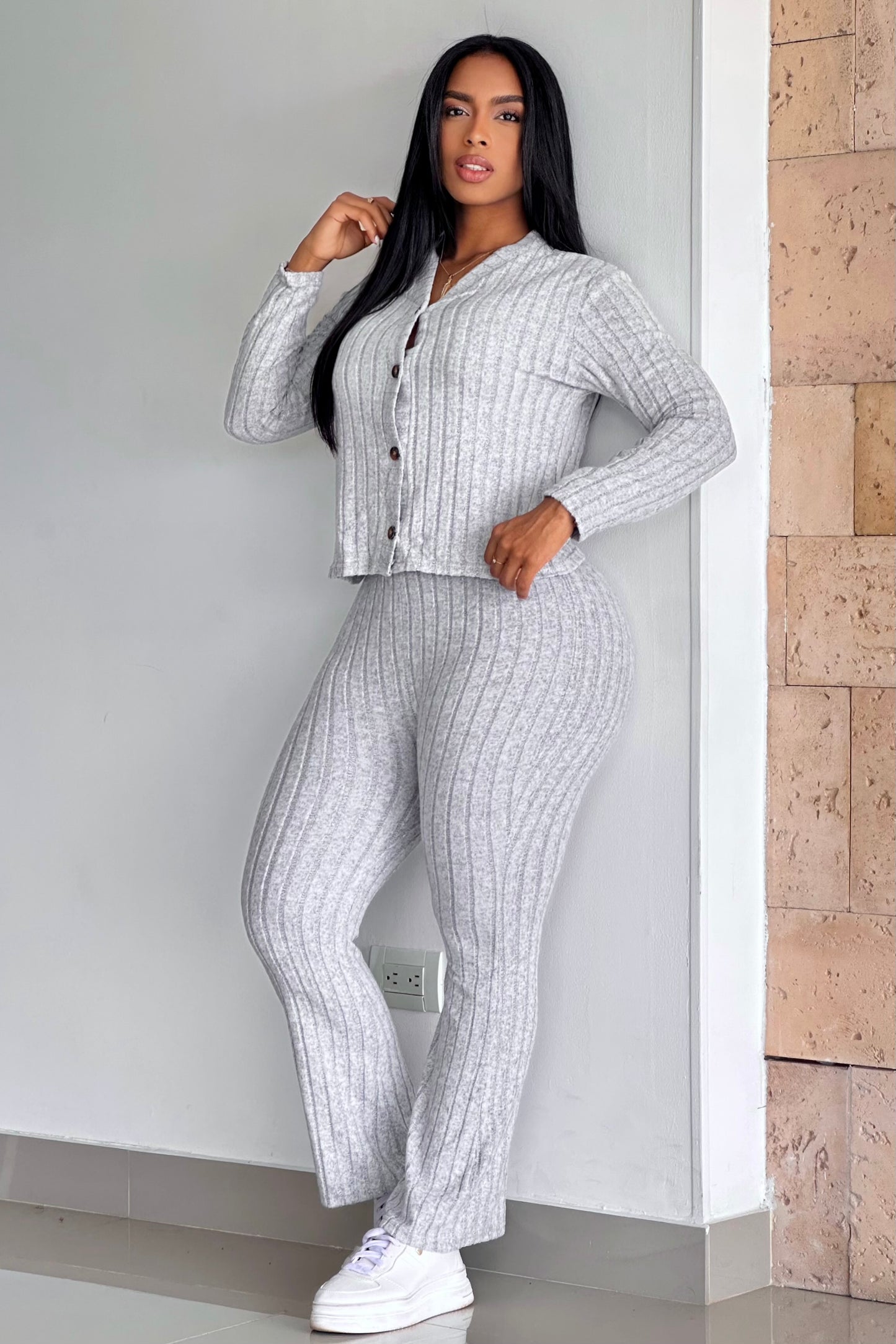 CONJUNTO MANGA LARGA EN HILO - CML