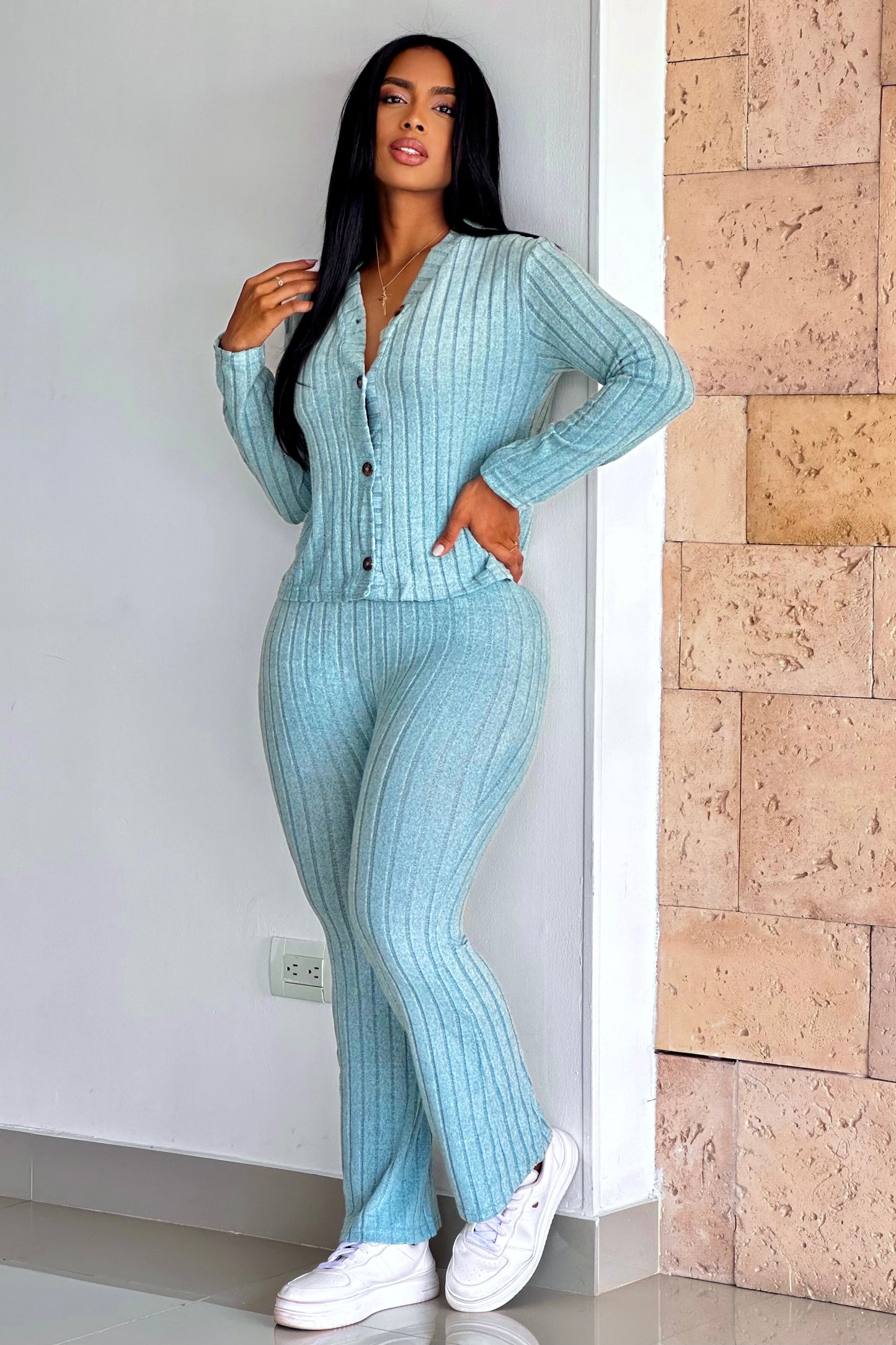 CONJUNTO MANGA LARGA EN HILO - CML