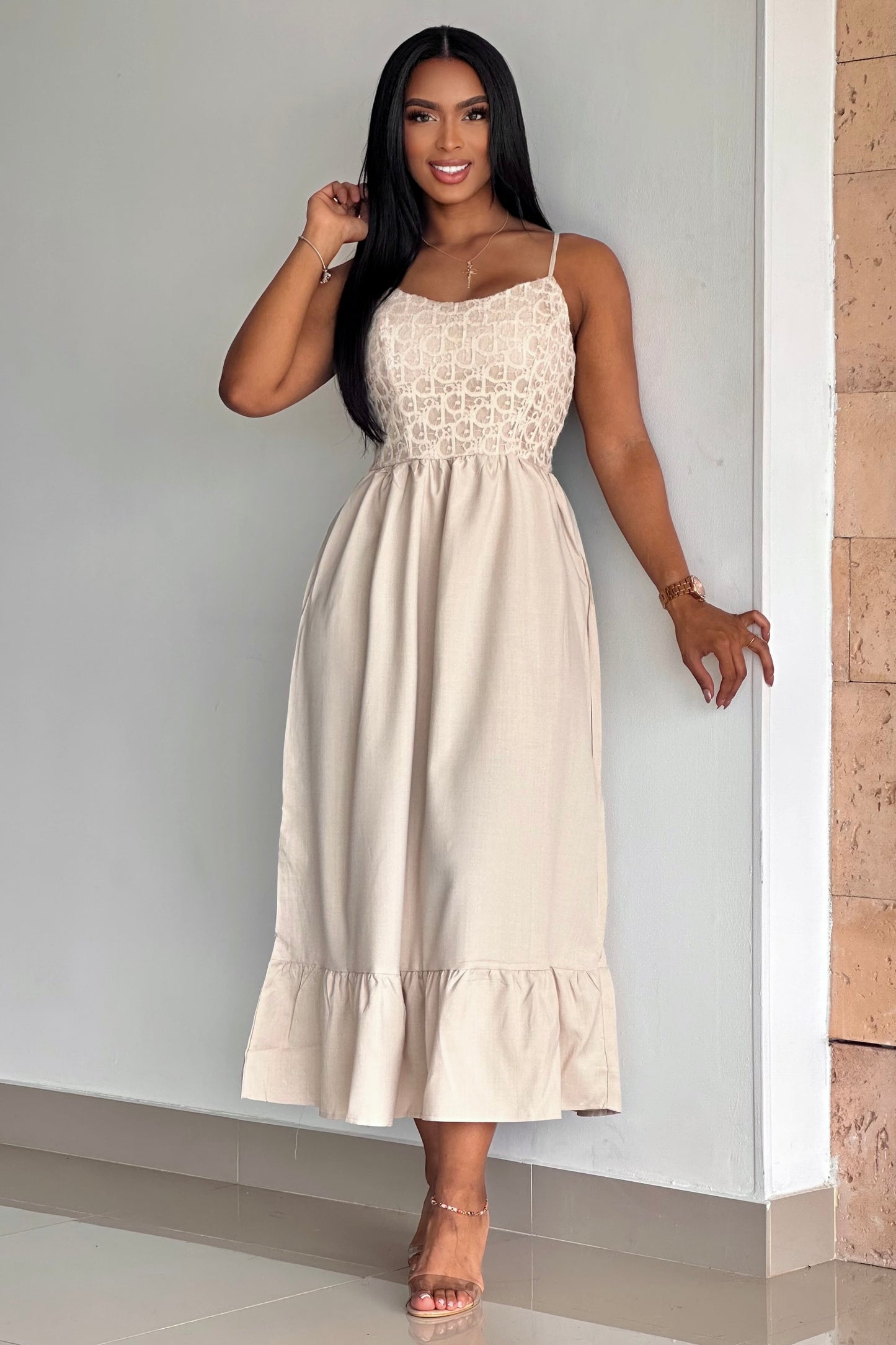 VESTIDO LARGO DR CHALIS - 08789