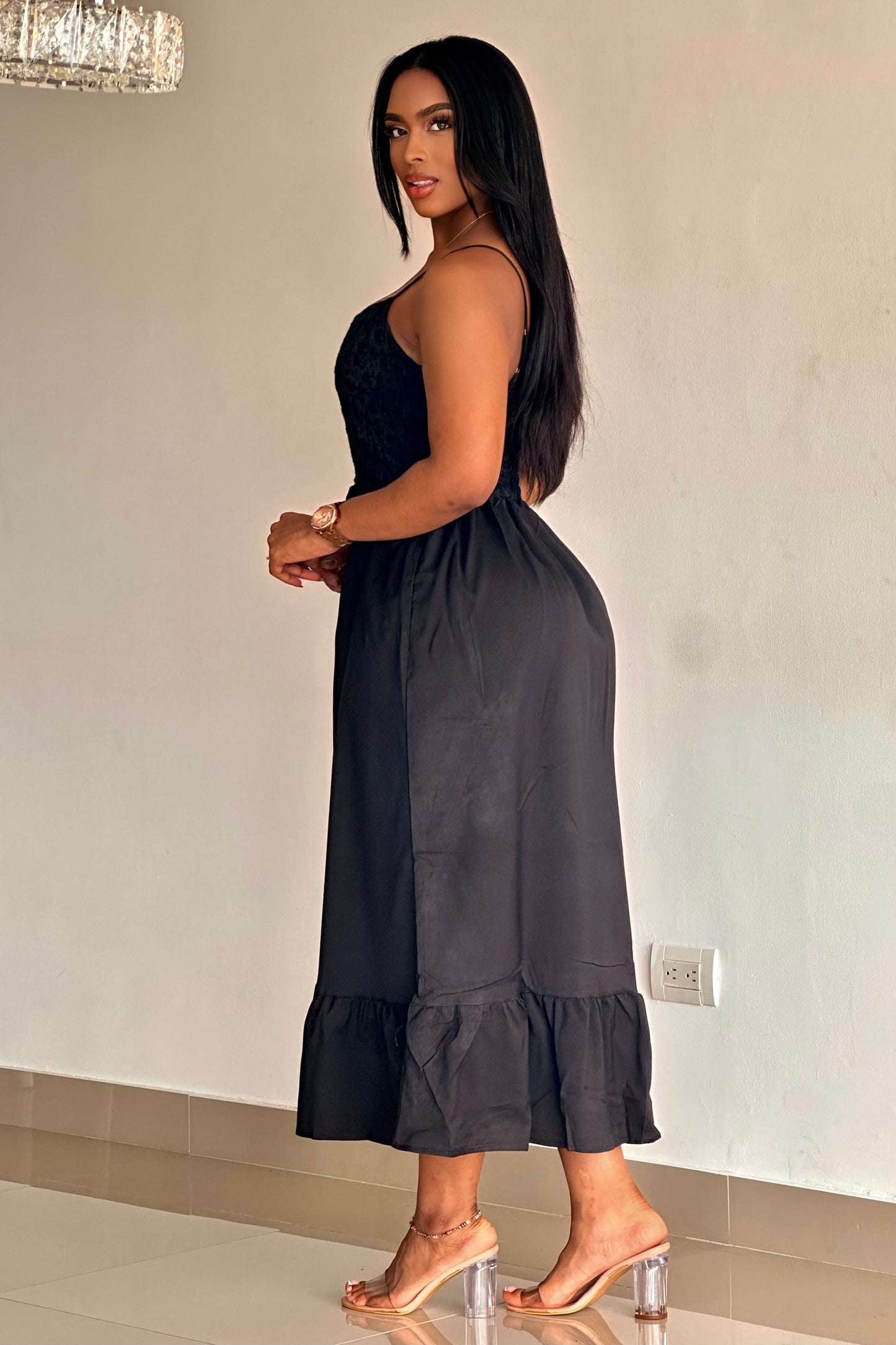 VESTIDO LARGO DR CHALIS - 08789