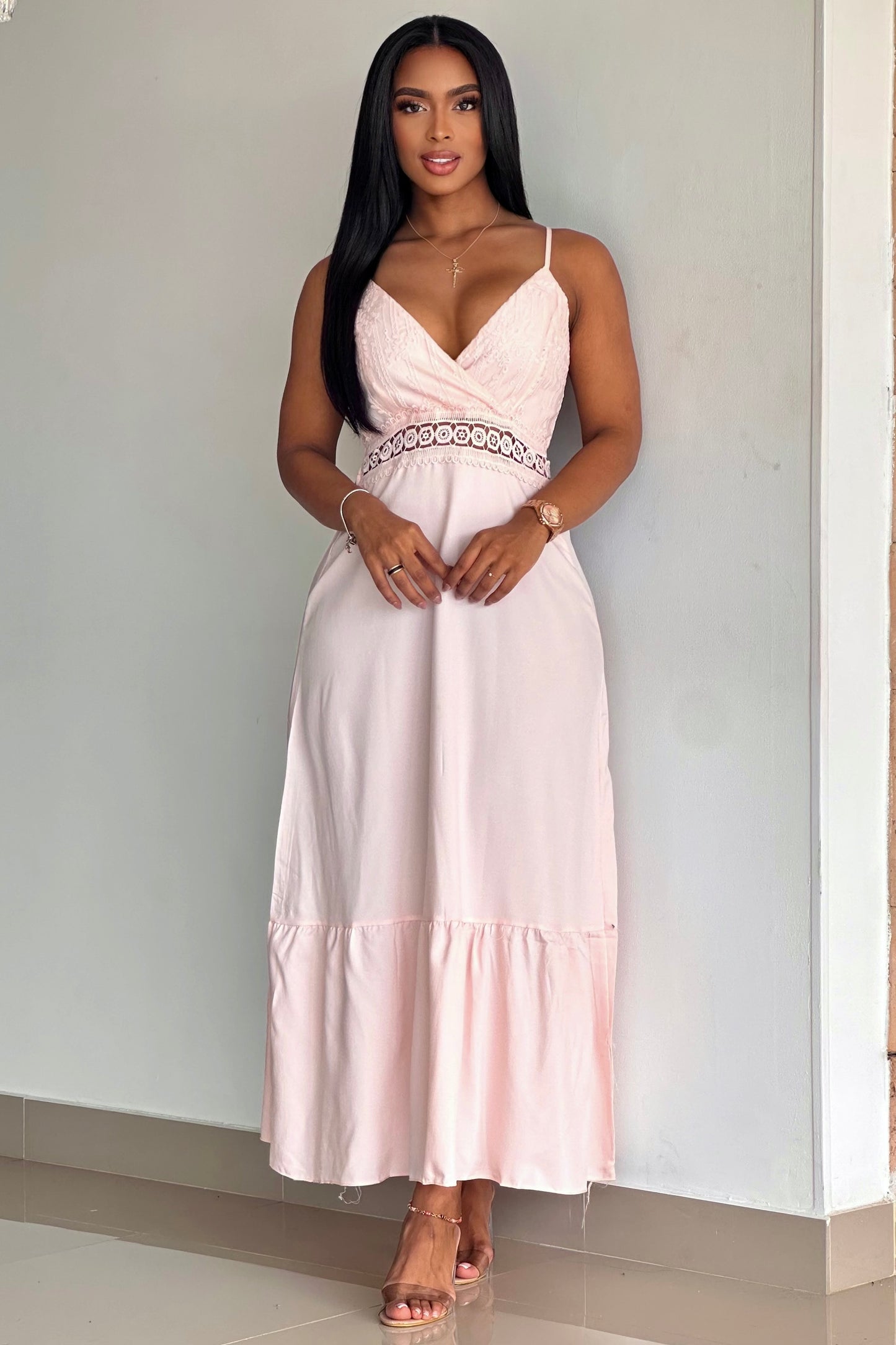 VESTIDO DIPIUR ESCOTE DELANTERO CHALIS - 08819