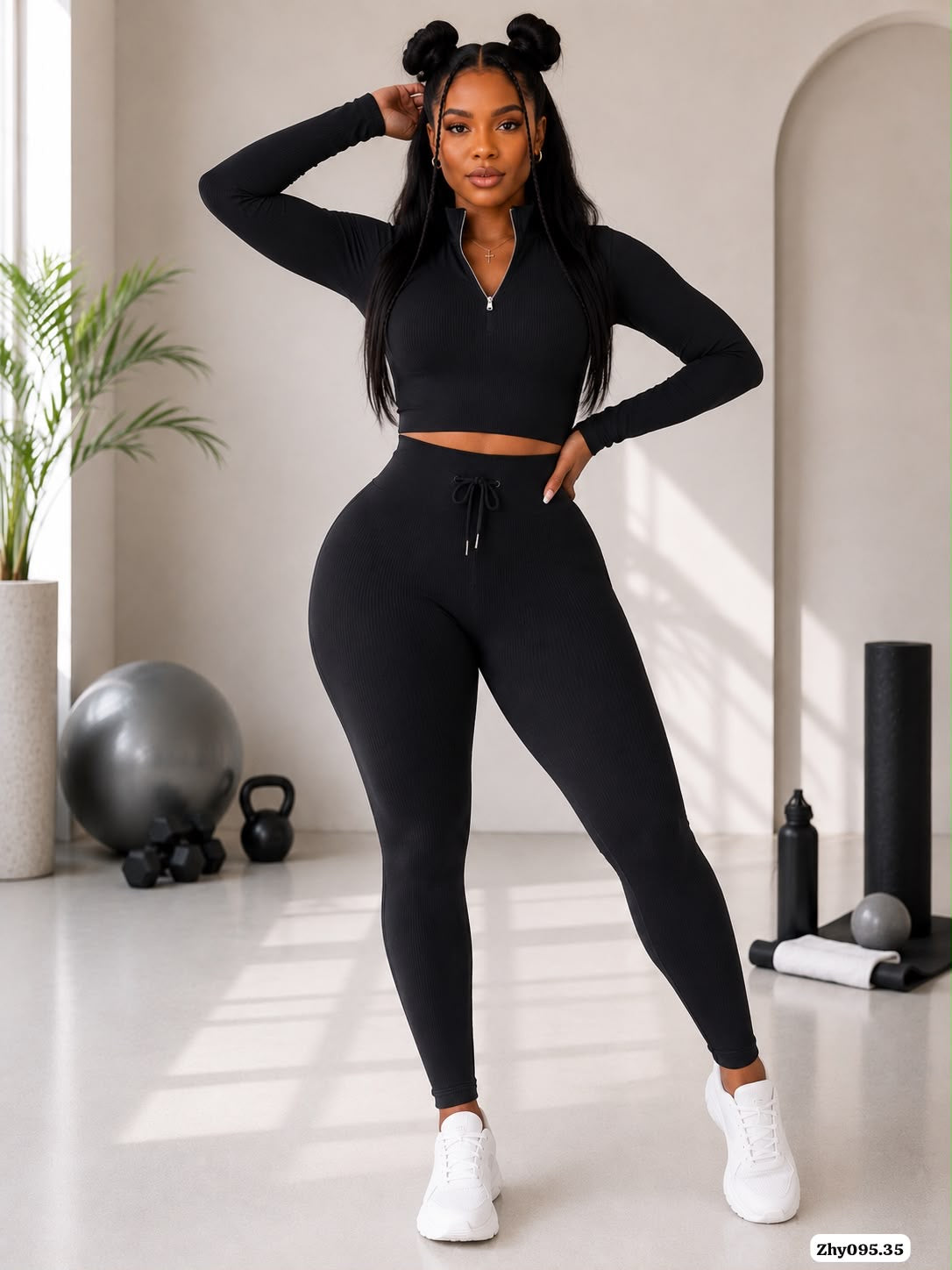CONJUNTO MANGA LARGA DEPORTIVO - ZHY095