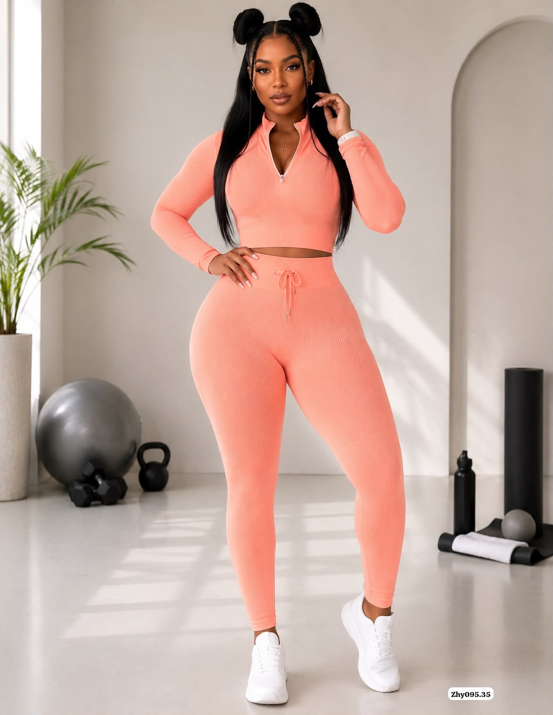 CONJUNTO MANGA LARGA DEPORTIVO - ZHY095