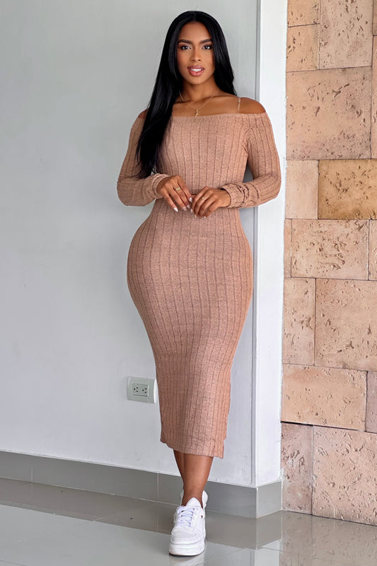 VESTIDO TIRAS CON BUZO CUELLO BANDEJA - VS