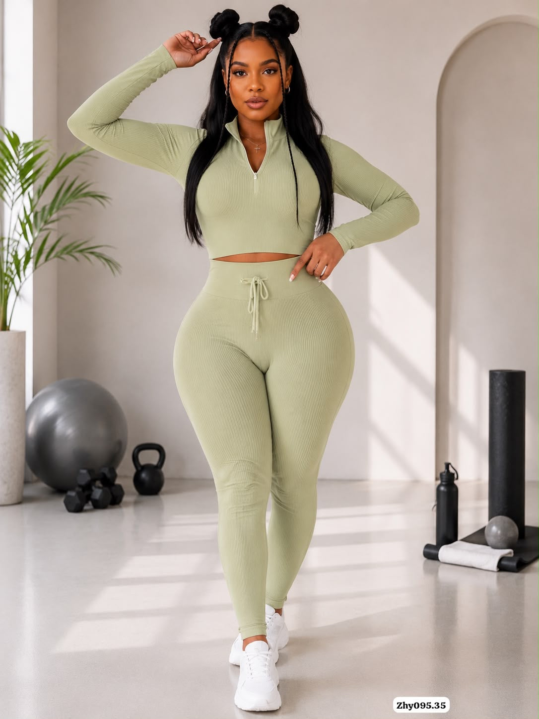 CONJUNTO MANGA LARGA DEPORTIVO - ZHY095
