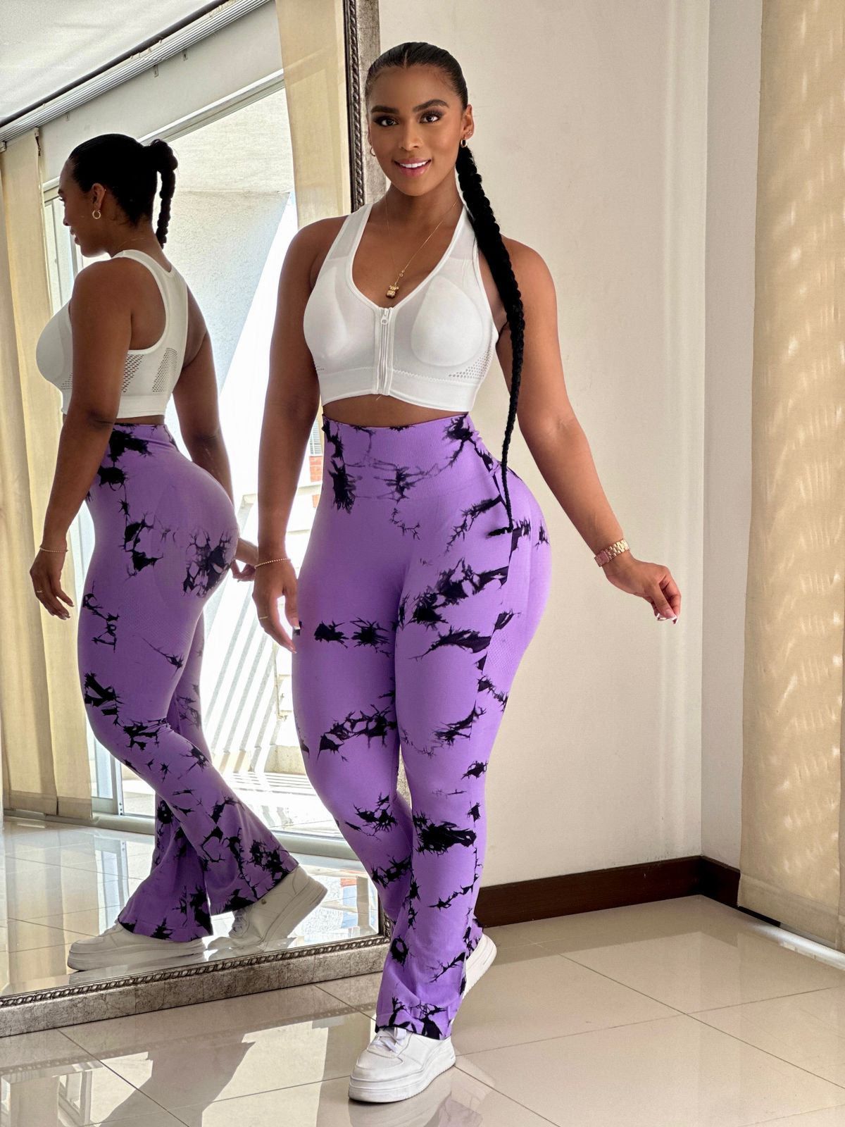 CONJUNTO LARGO LYCRA TRUENO HILO - 0621