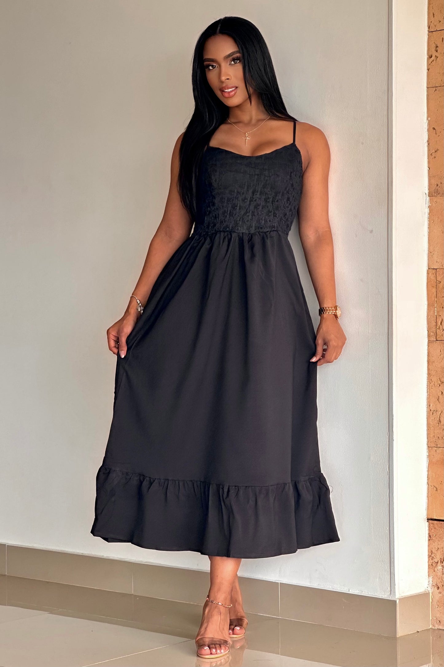 VESTIDO LARGO DR CHALIS - 08789