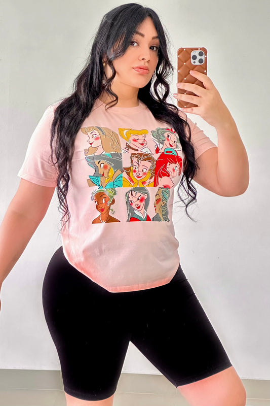 CONJUNTO PRINCESA EN LYCRA SUPLEX - GZ-9062