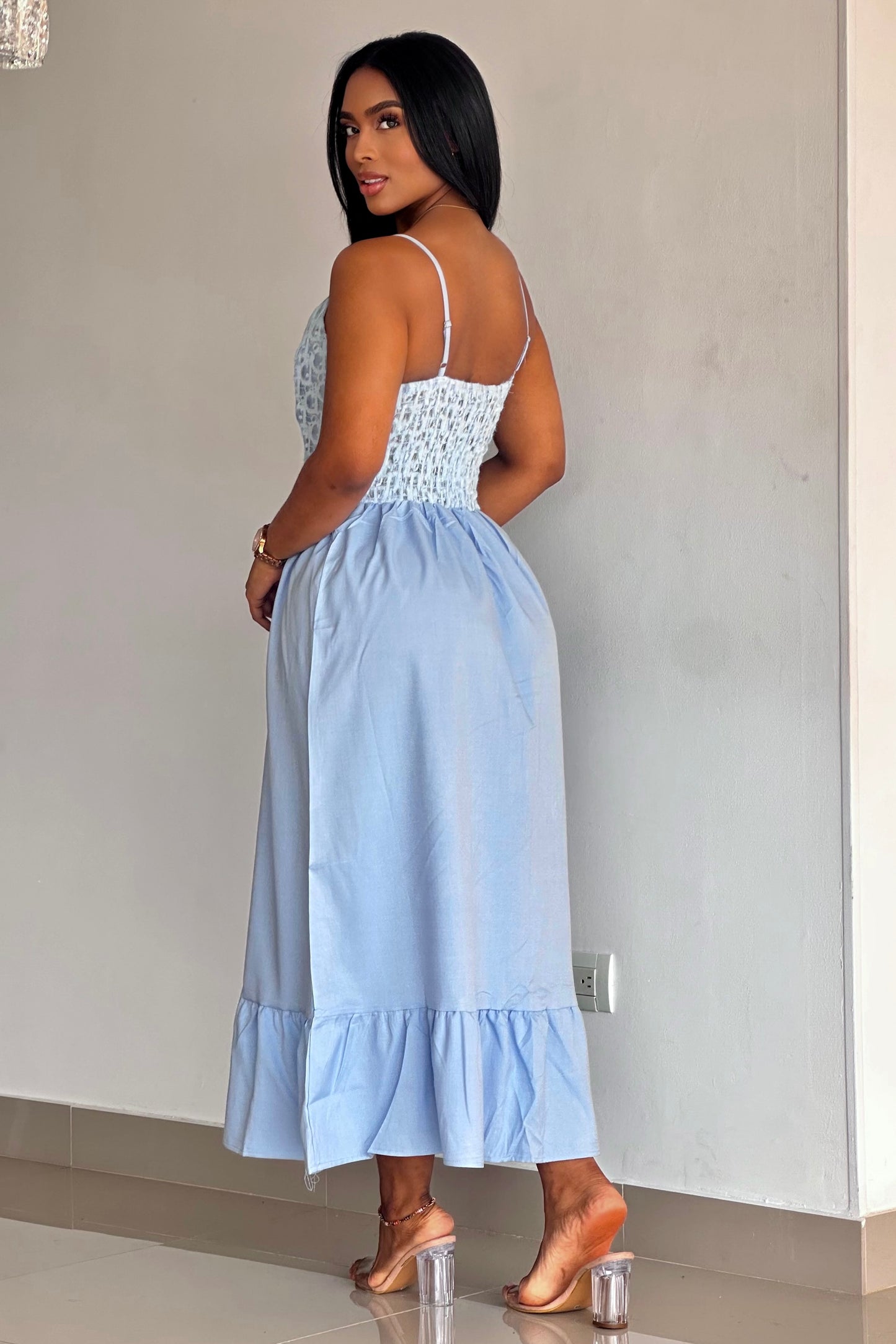 VESTIDO LARGO DR CHALIS - 08789