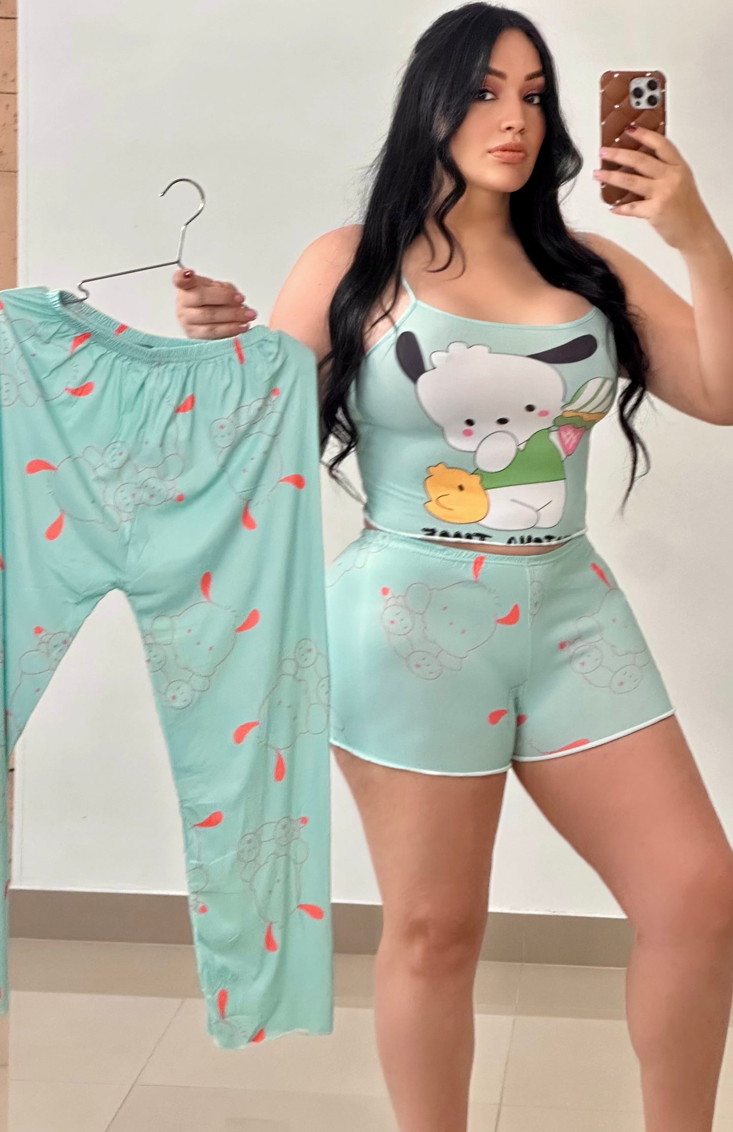 COMBO PIJAMAS 3 PIEZAS TIRAS - PTT