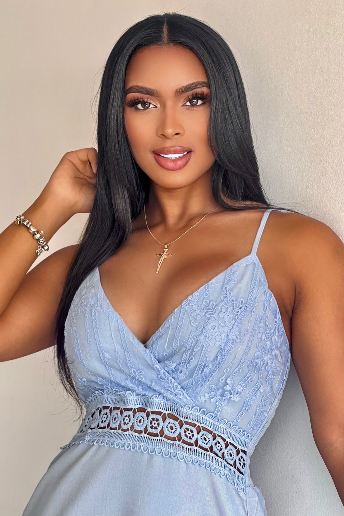 VESTIDO DIPIUR ESCOTE DELANTERO CHALIS - 08819