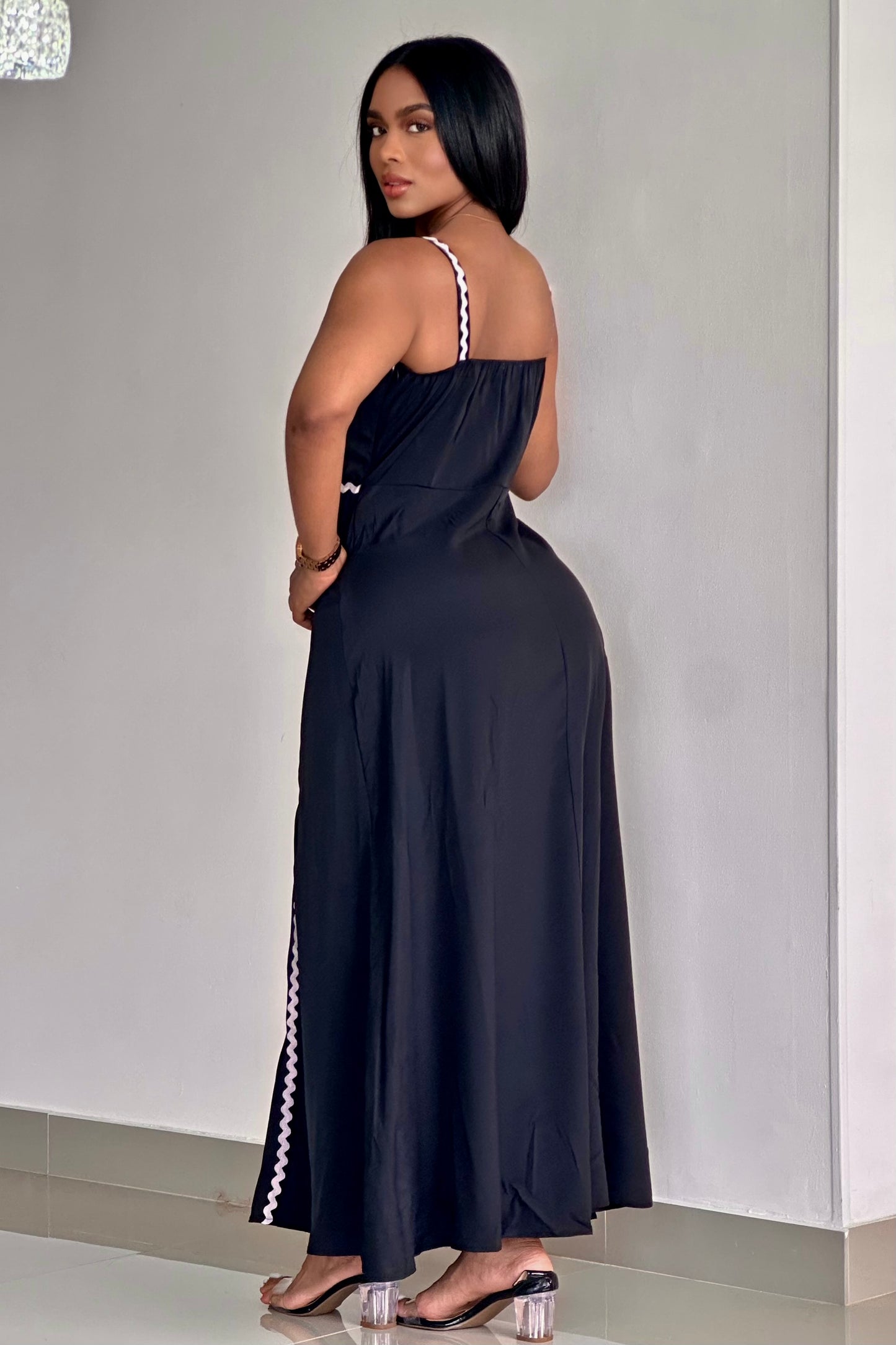 VESTIDO CON DETALLE DIPIUR- 41100