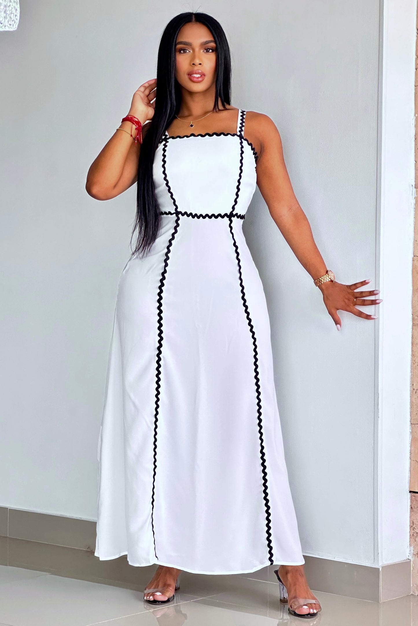 VESTIDO CON DETALLE DIPIUR- 41100