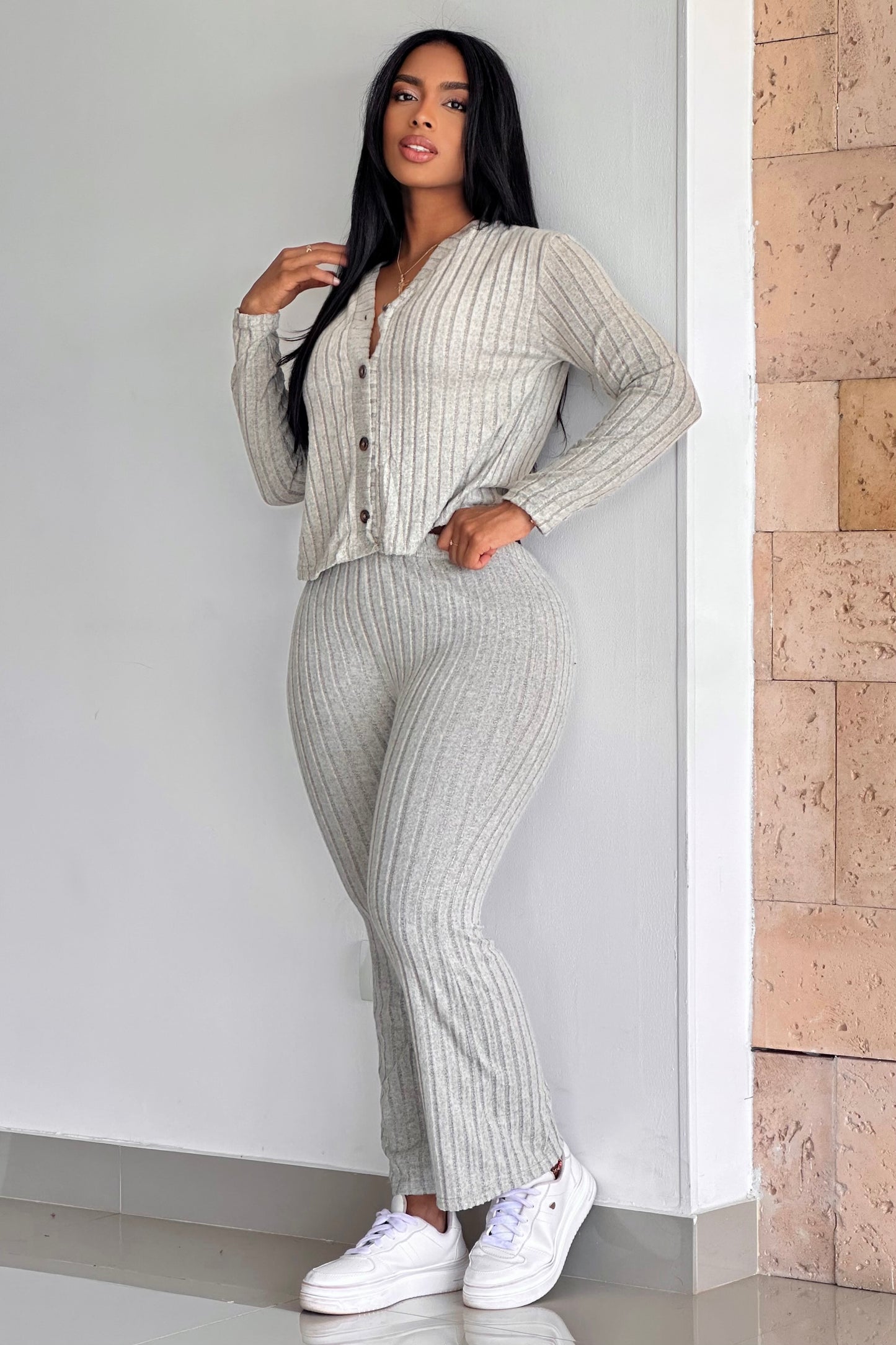 CONJUNTO MANGA LARGA EN HILO - CML