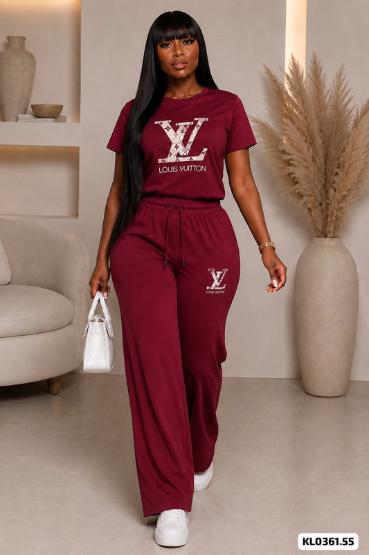 CONJUNTO LV EN ALGODON - KL0361