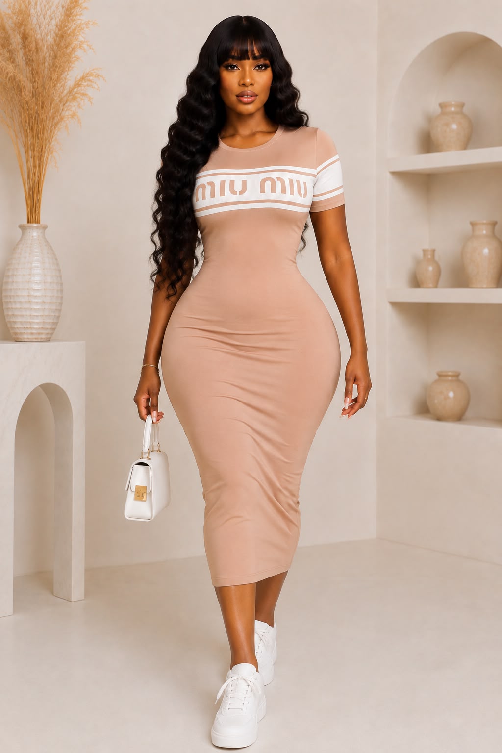 VESTIDO MIU MIU HILO - 5731