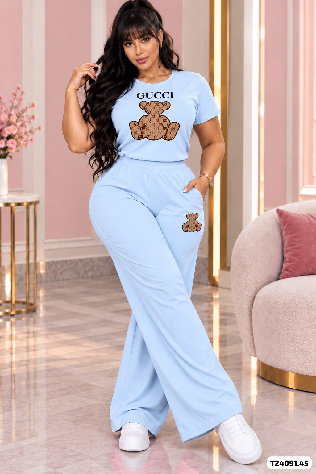 CONJUNTO GCCI ALGODON - TZ4091