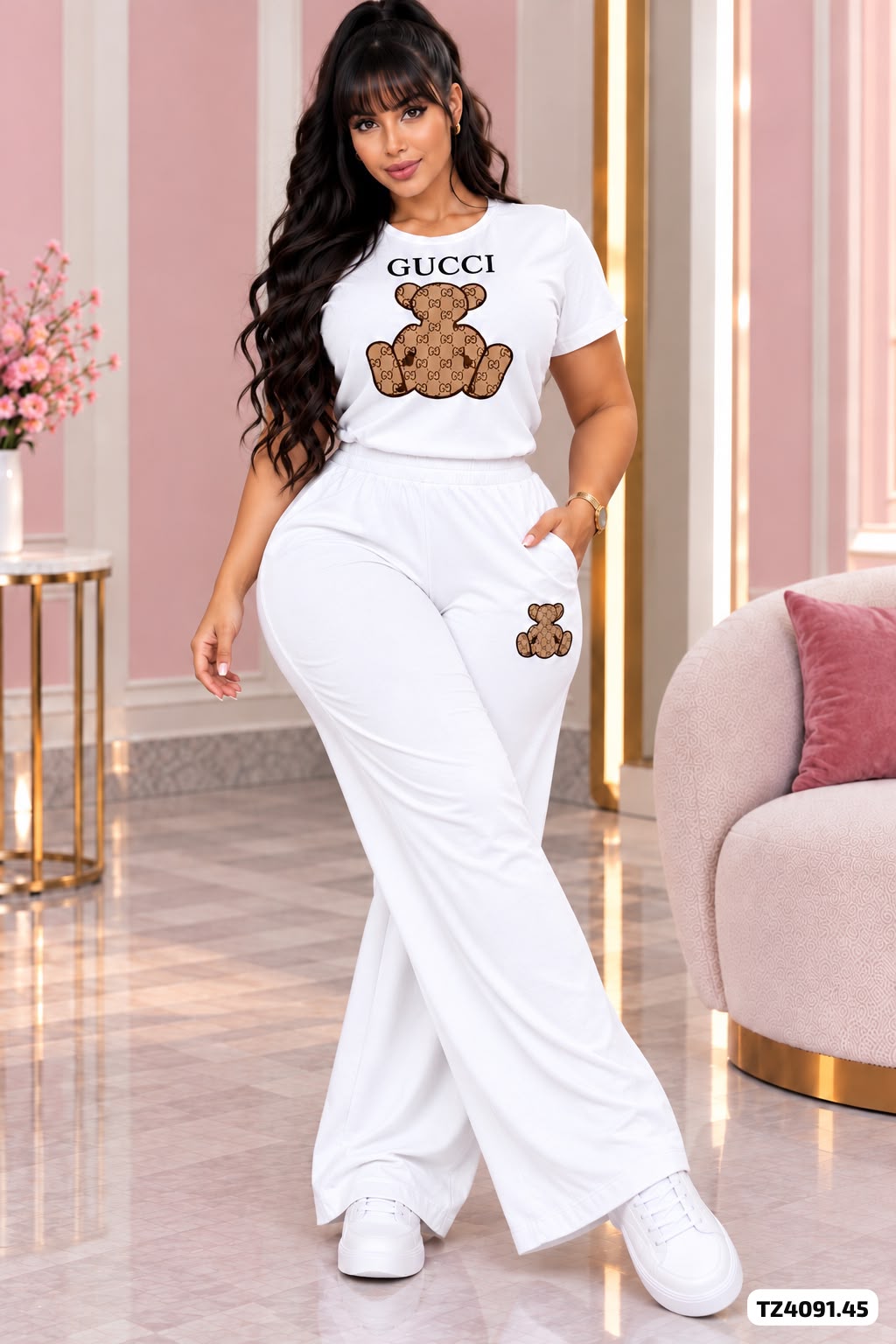 CONJUNTO GCCI ALGODON - TZ4091